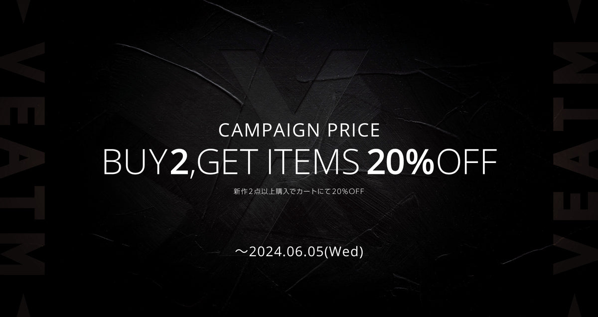 MENS NEW ITEM SPECIAL CAMPAIGN MAY 2024