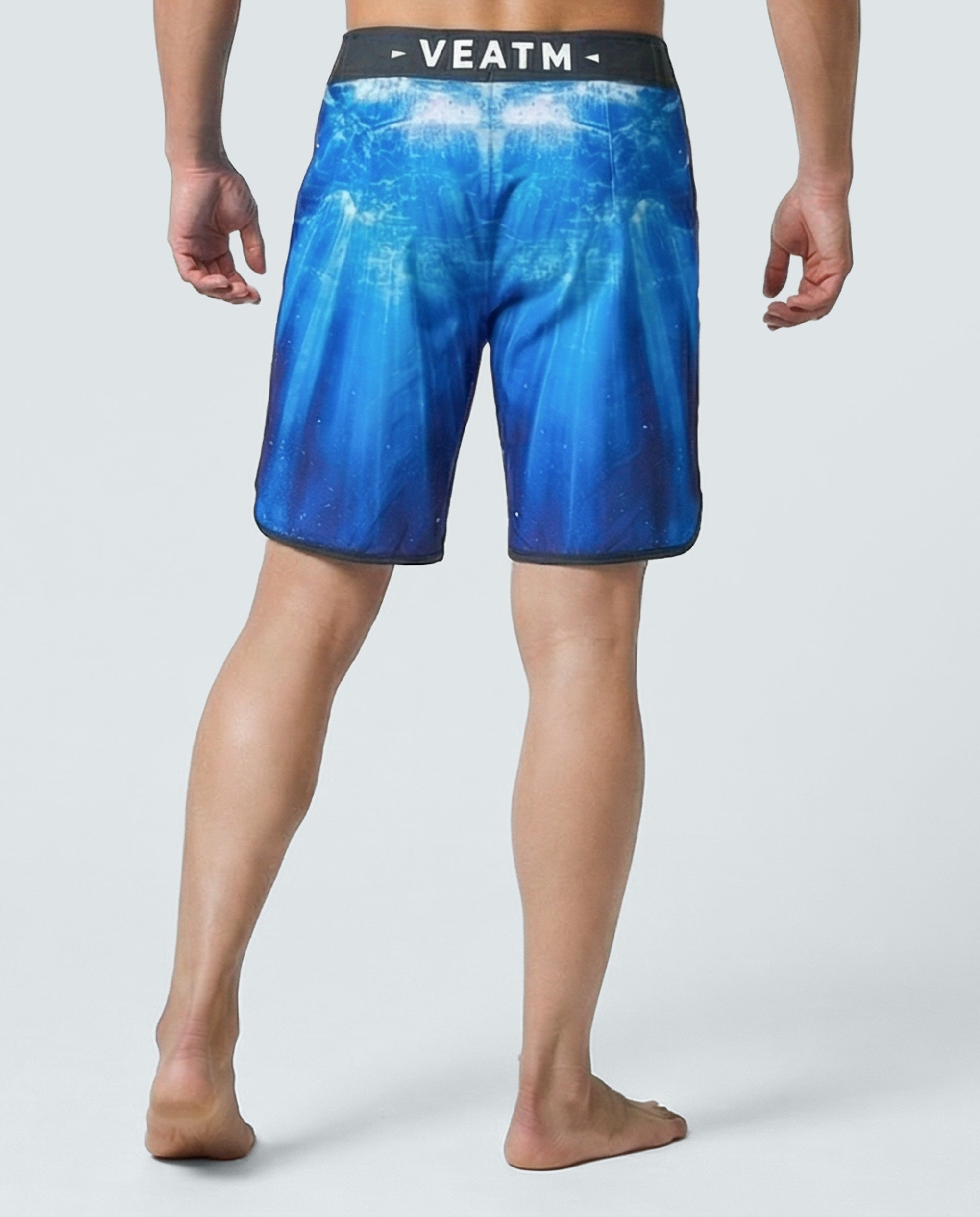 UNDER WATER BEAMS GRAPHIC SURF SHORTS