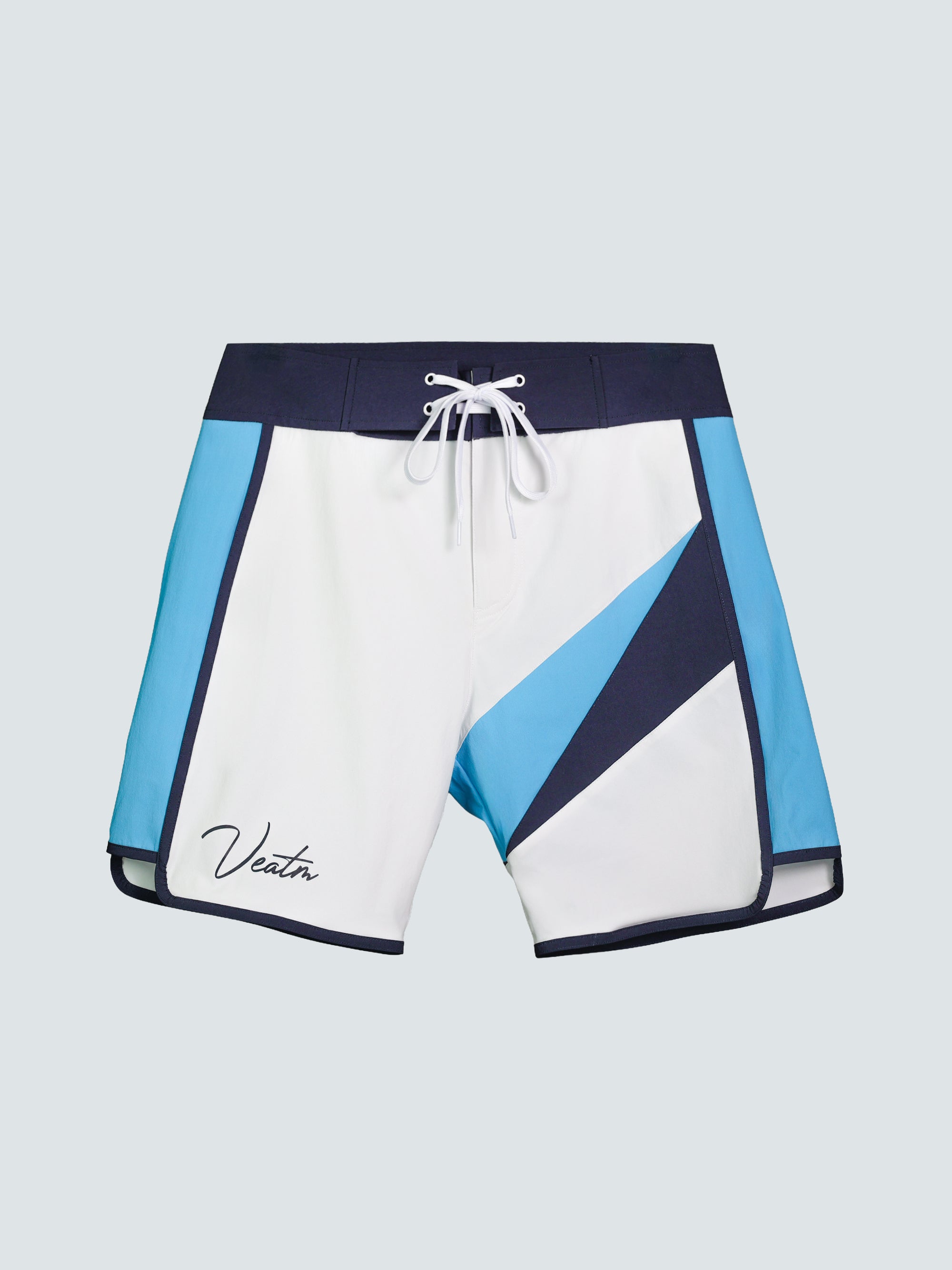 DIAGONAL LINE SURF SHORTS