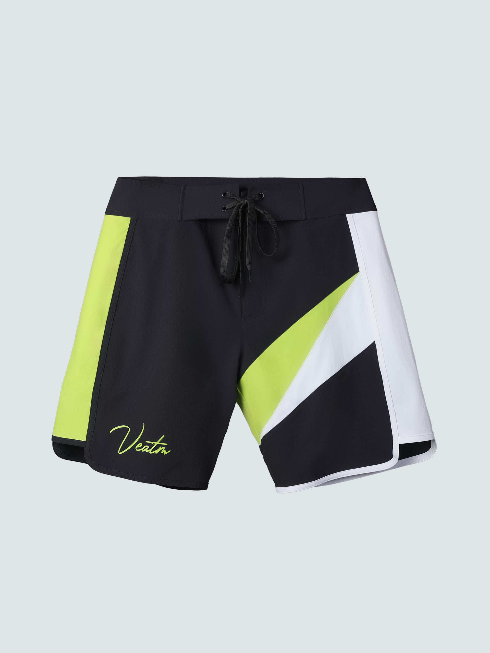 DIAGONAL LINE SURF SHORTS