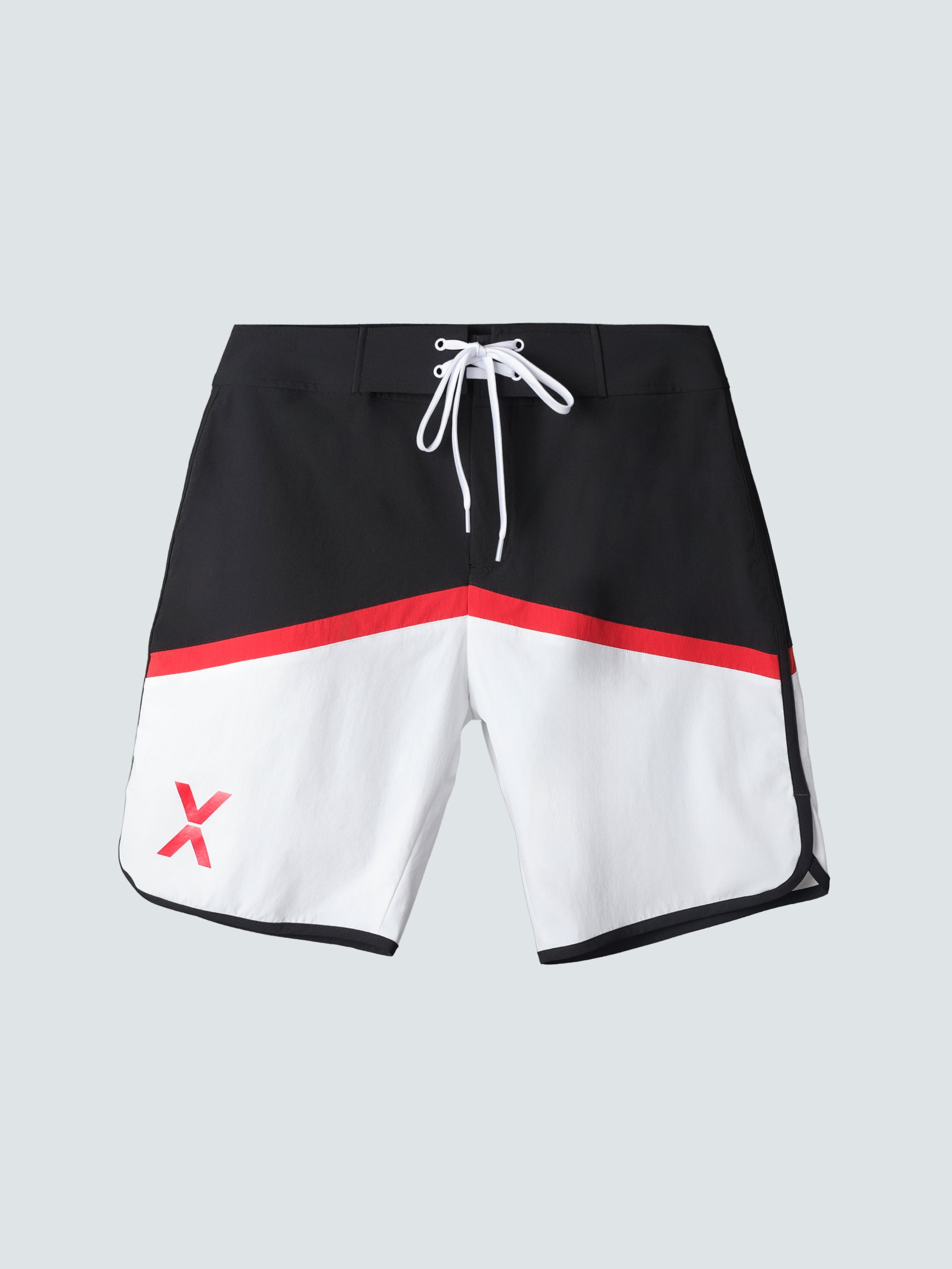 REVIVAL COLOR BLOCK SURF SHORTS