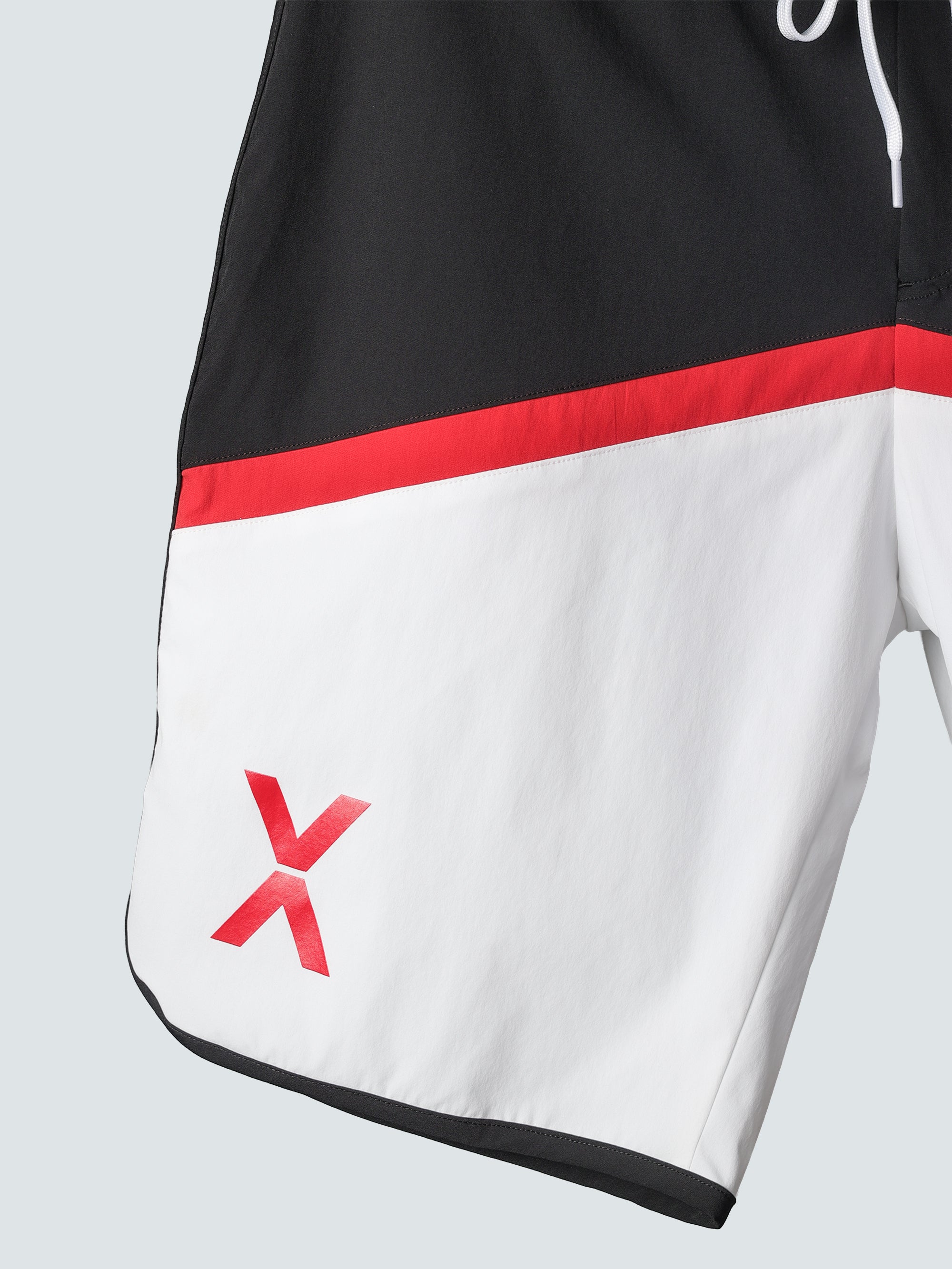 REVIVAL COLOR BLOCK SURF SHORTS