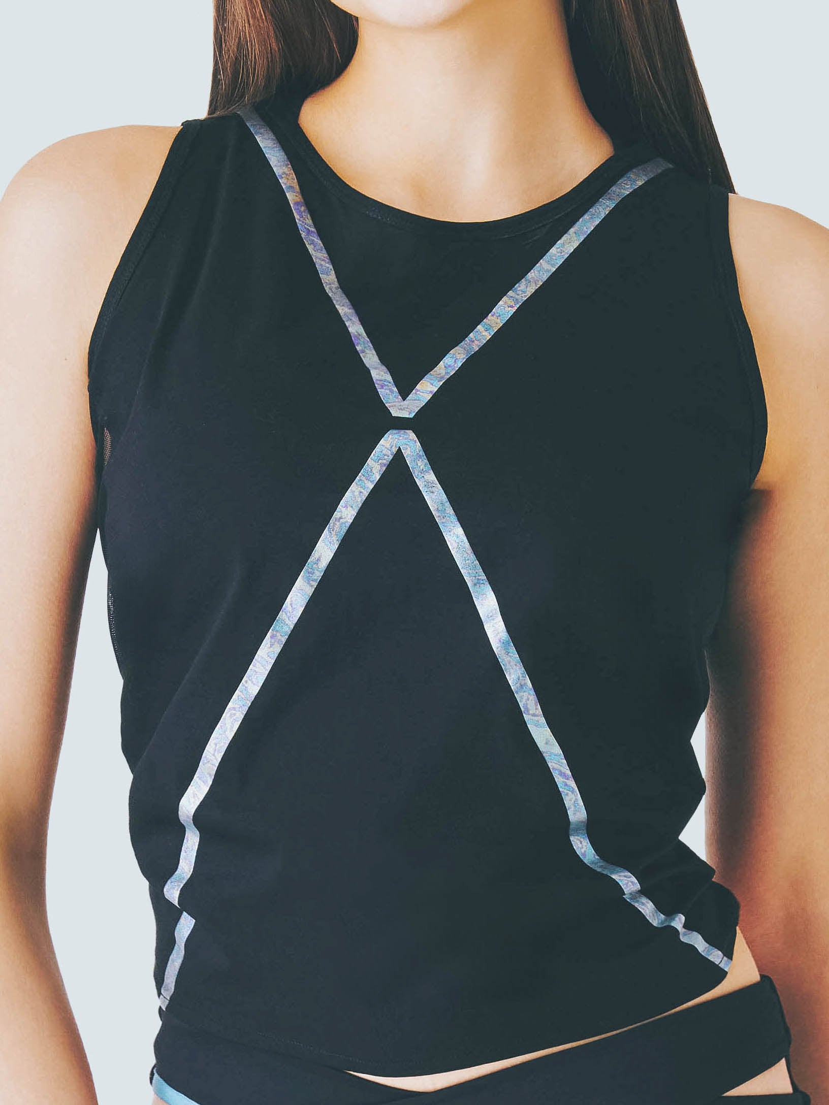 TIE BACK LAYERED TANKTOP
