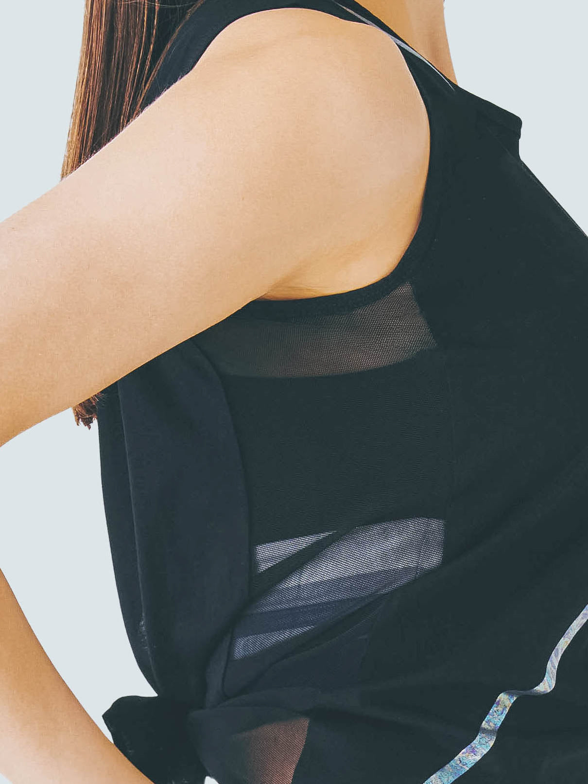 TIE BACK LAYERED TANKTOP