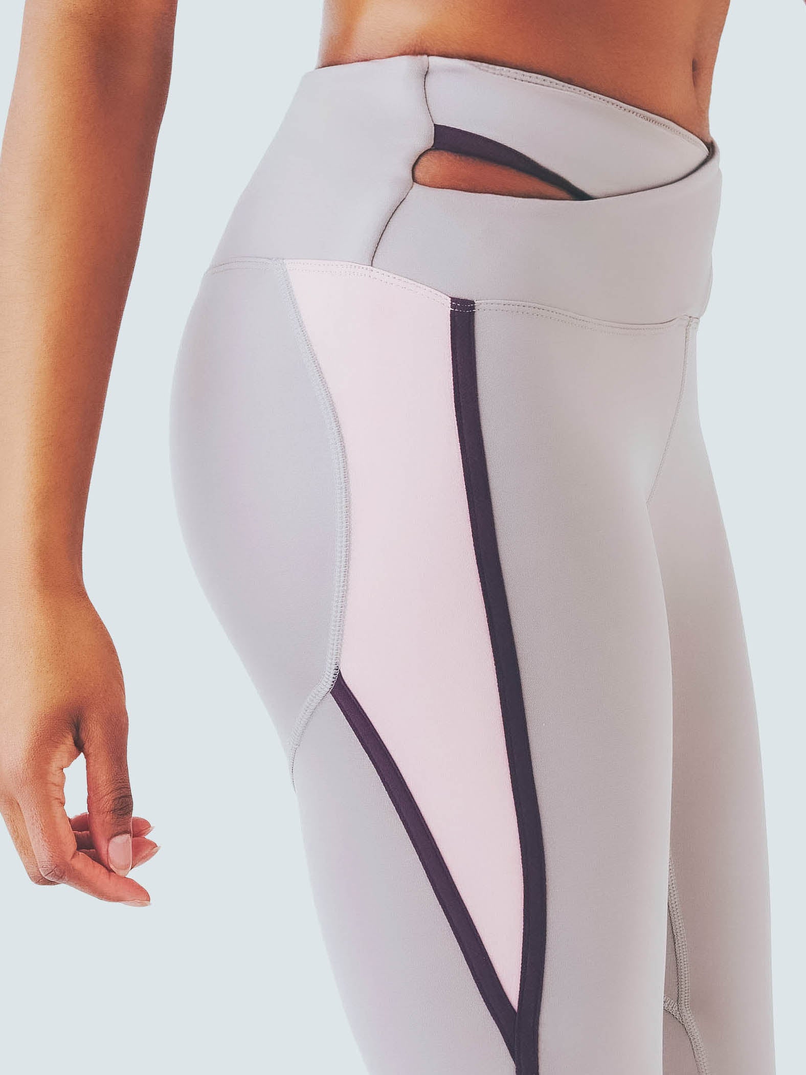 SIDE LINE WAIST CROSS LEGGINGS