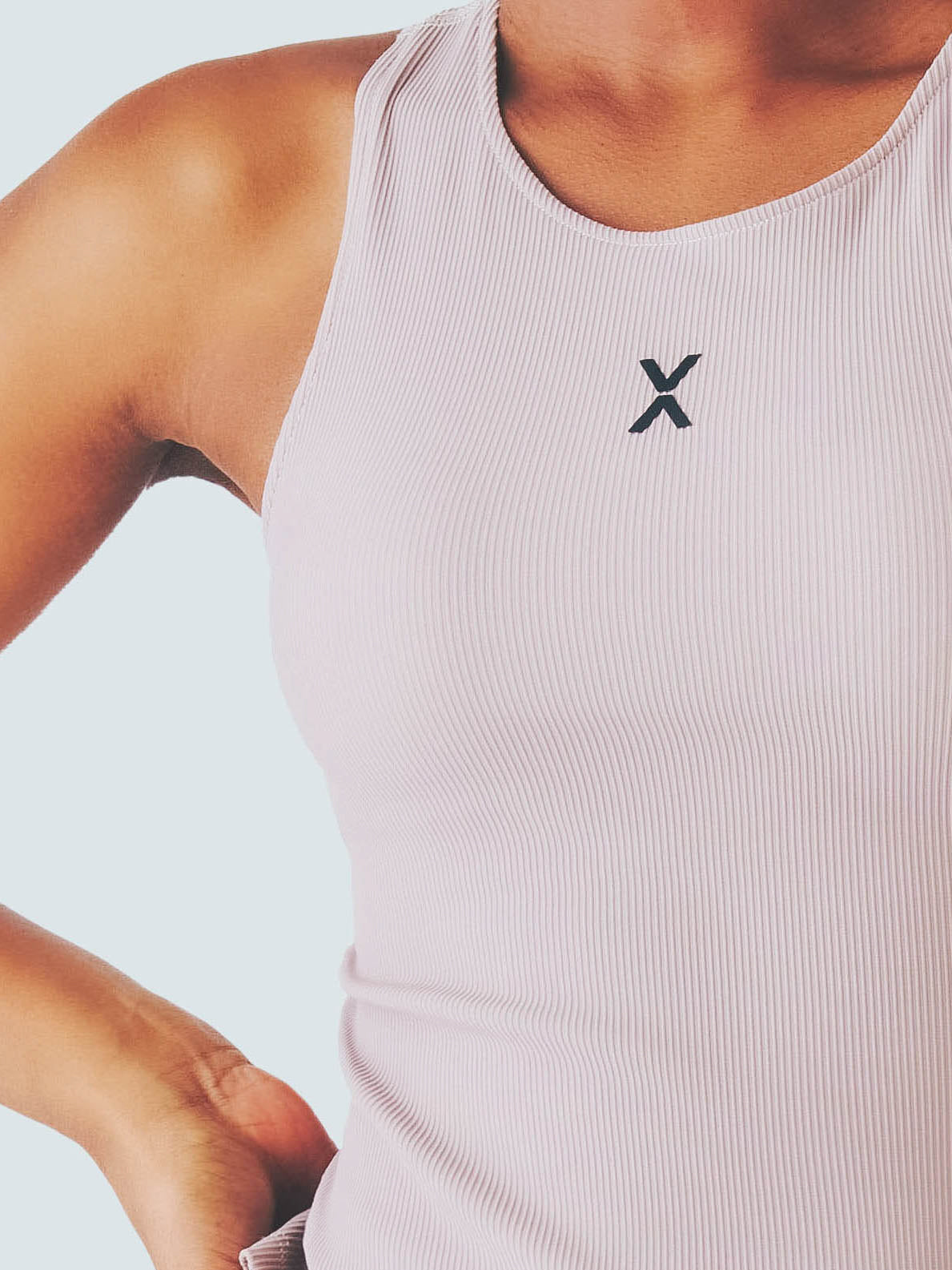 BACK TAPE LOGO TANKTOP