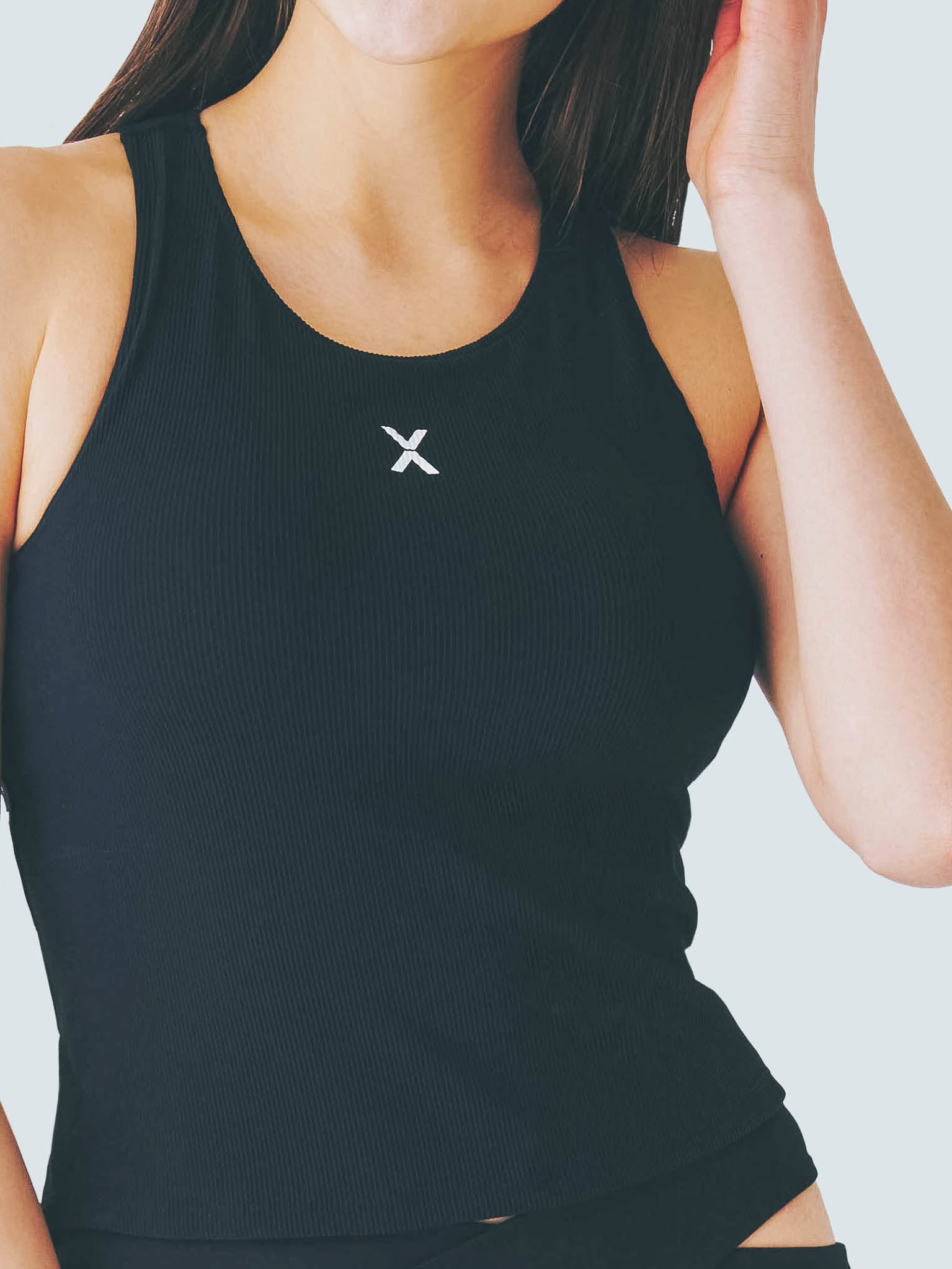 BACK TAPE LOGO TANKTOP