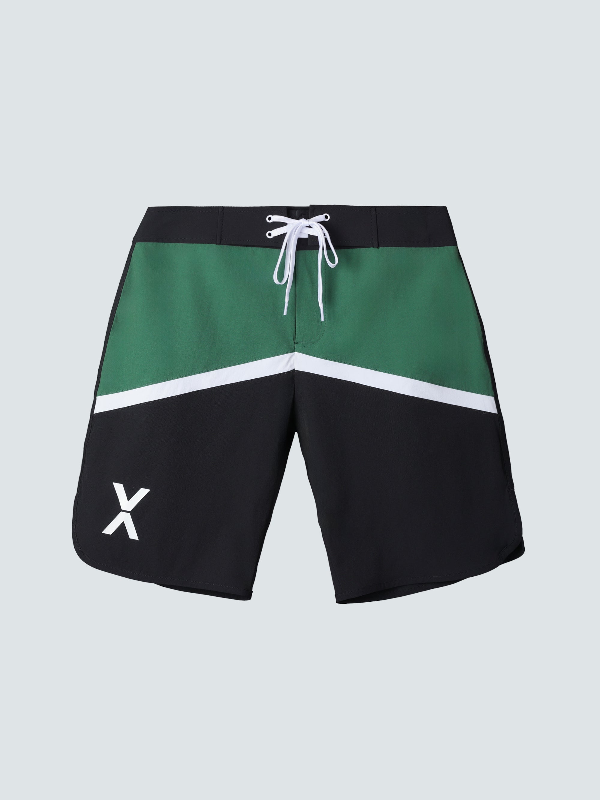 REVIVAL COLOR BLOCK SURF SHORTS