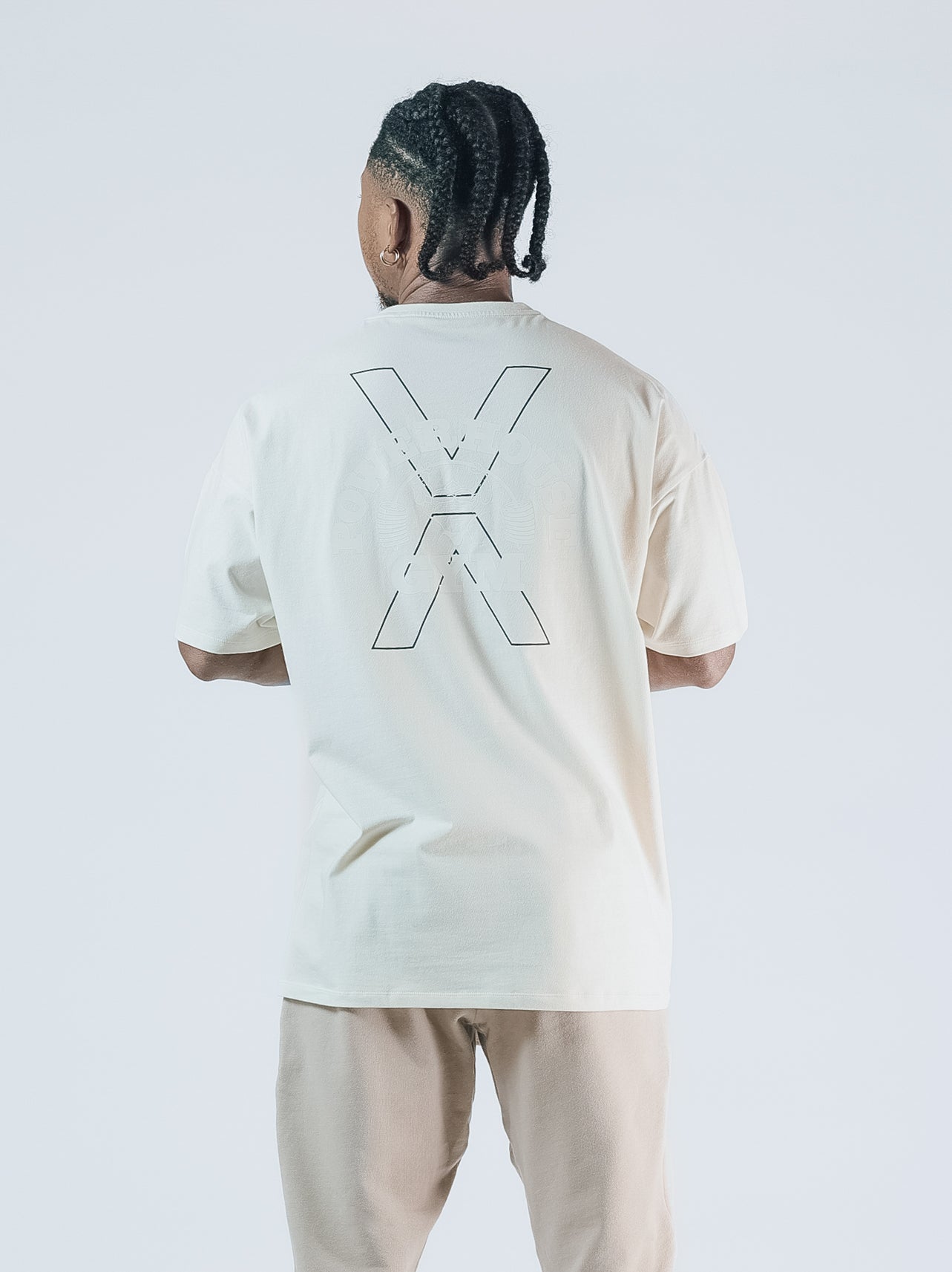 POWER HOUSE LOGO BIG T-SHIRT【IVORY】