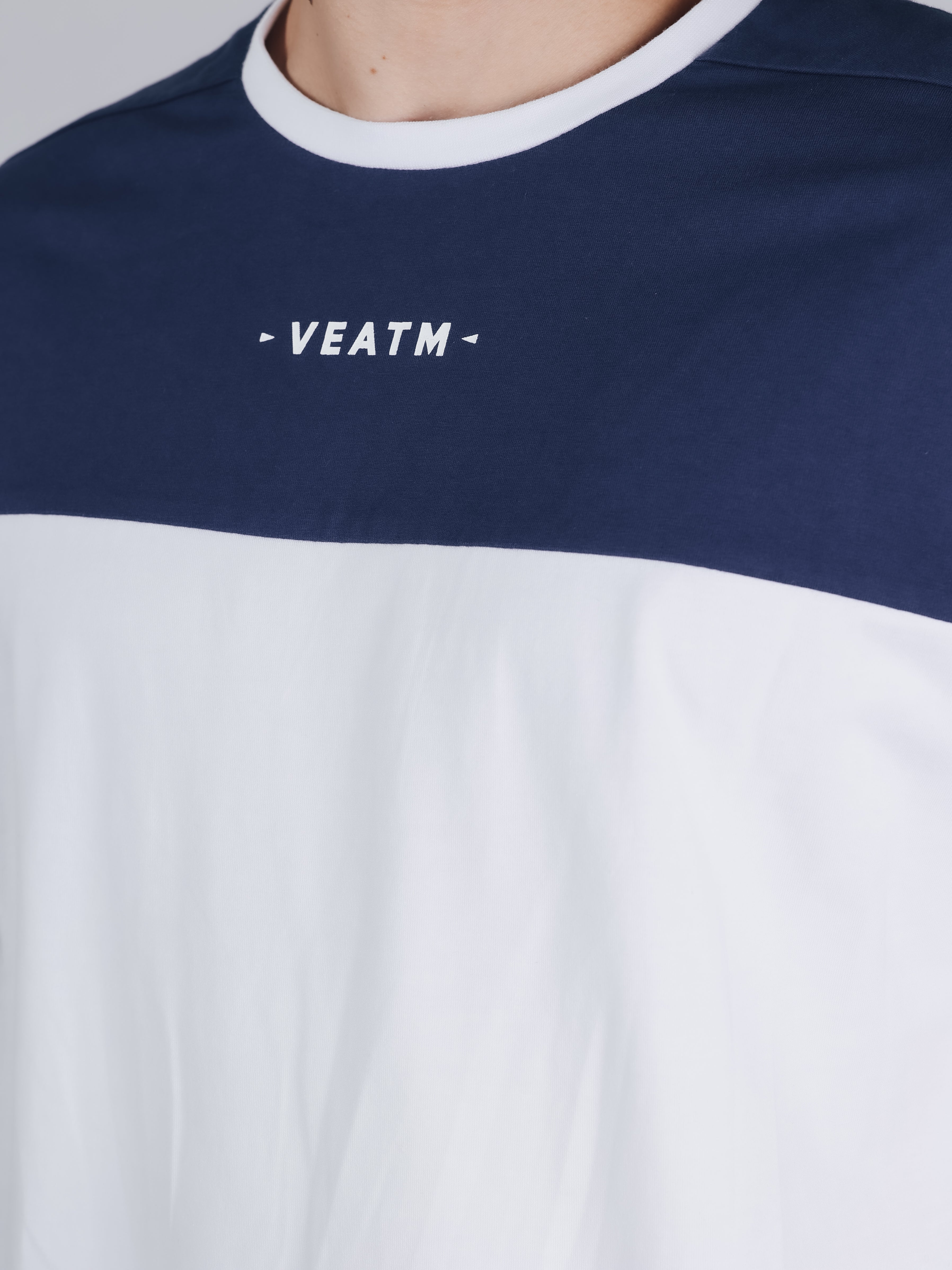 SHORT SLEEVE BIG T-SHIRT【OFFWHITE×NAVY】