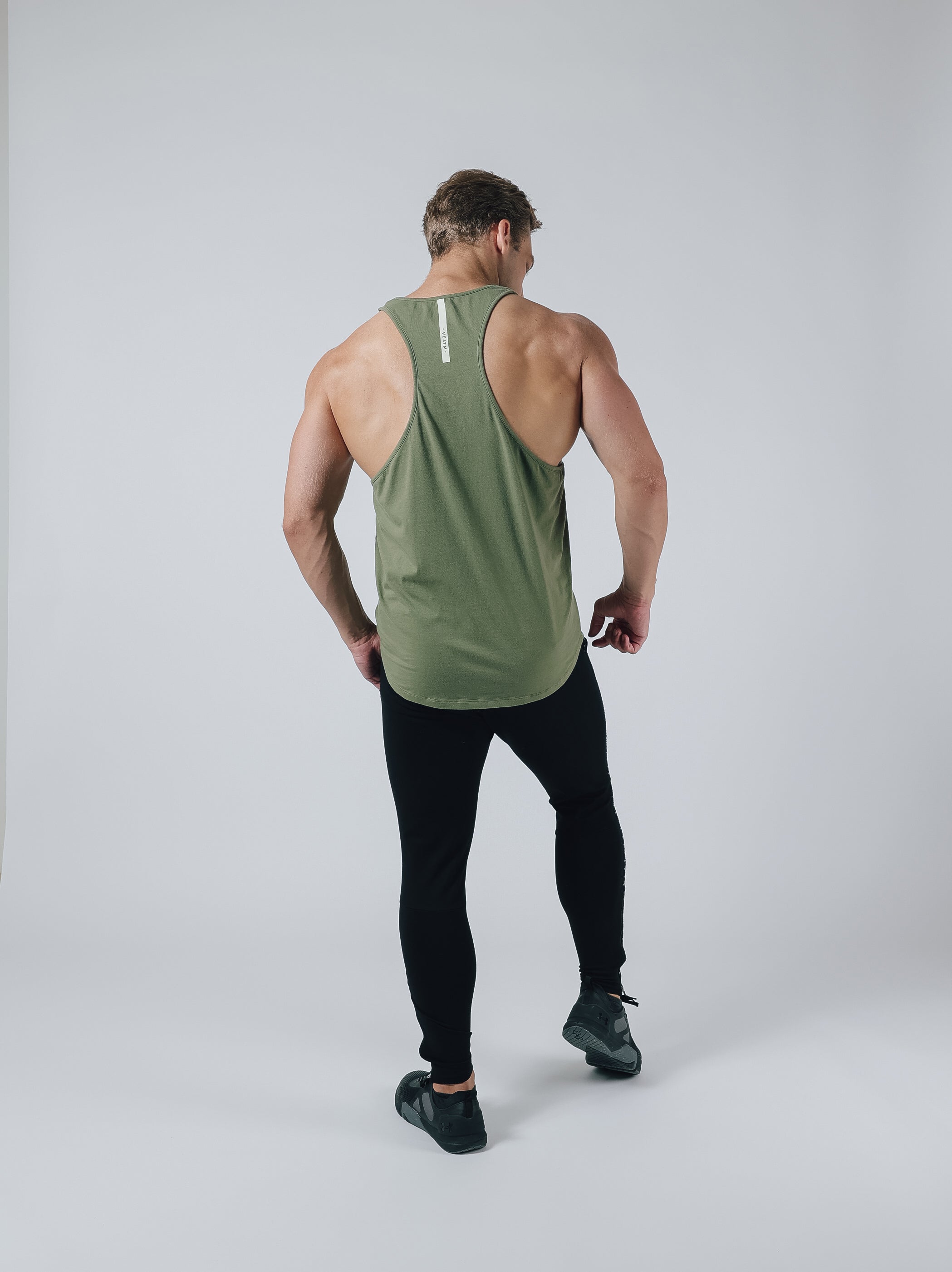 YBACK TANK TOP【KHAKI】