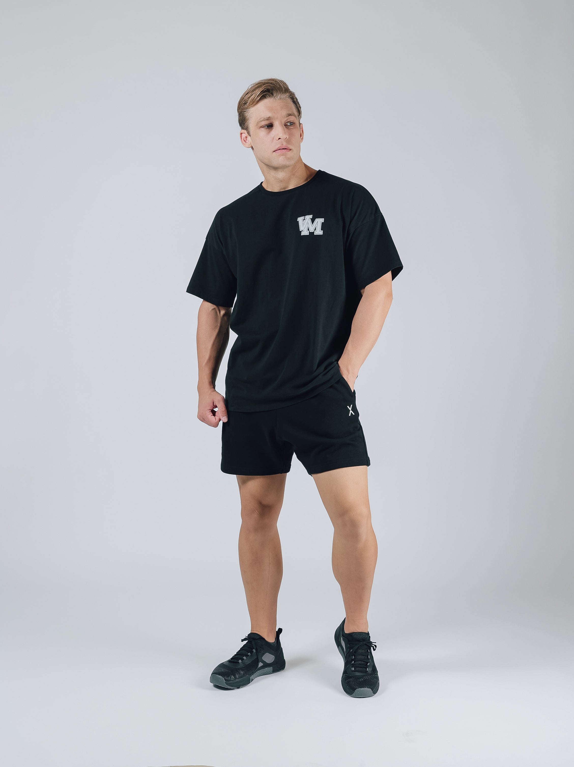 SHORT SLEEVE BIG T-SHIRT【BLACK】