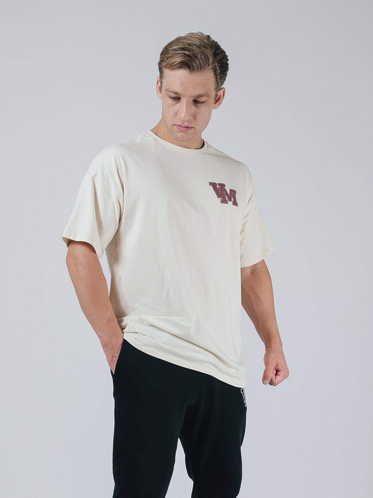 SHORT SLEEVE BIG T-SHIRT【IVORY】