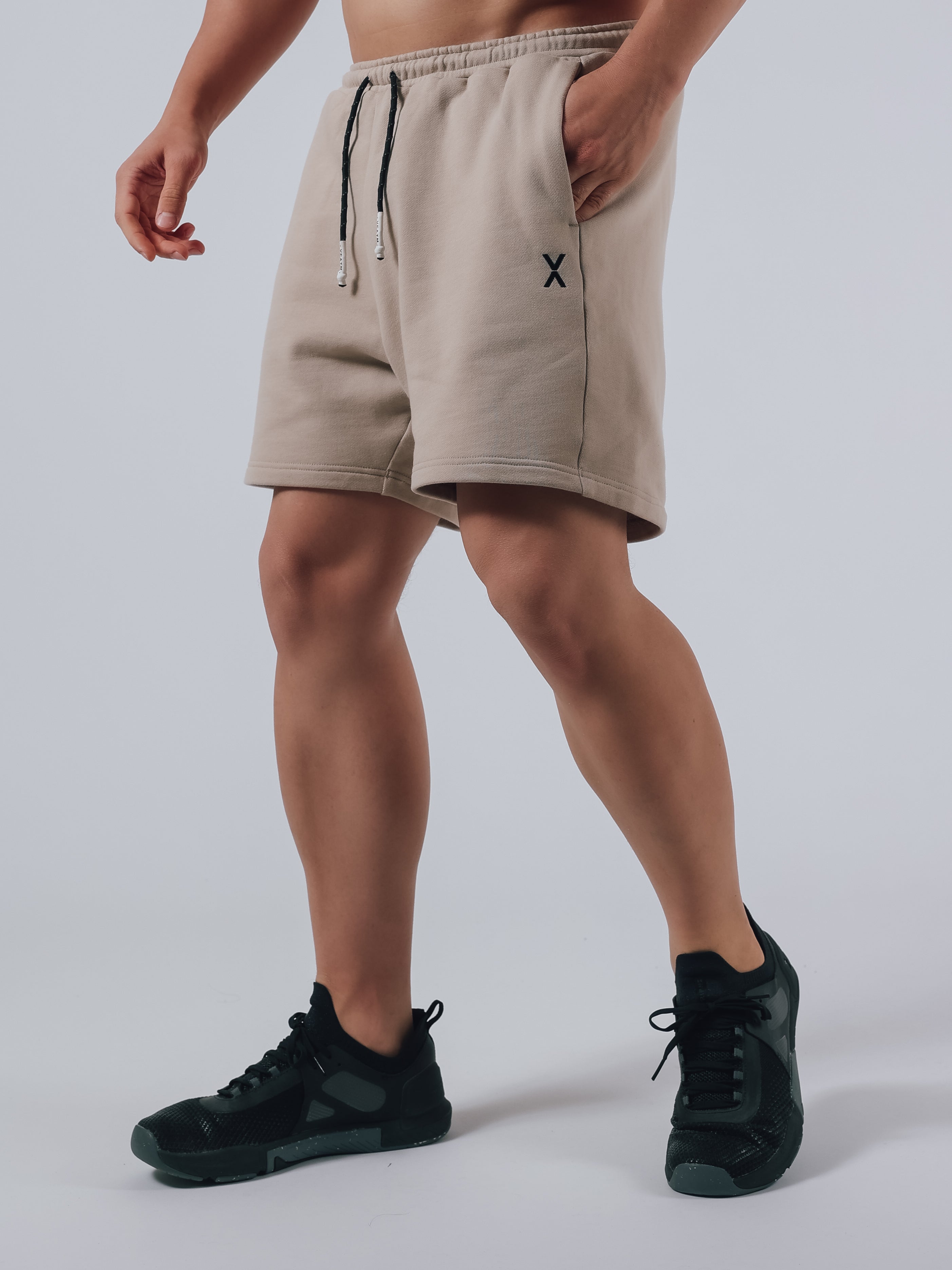 SWEAT SHORT PANTS【BEIGE】
