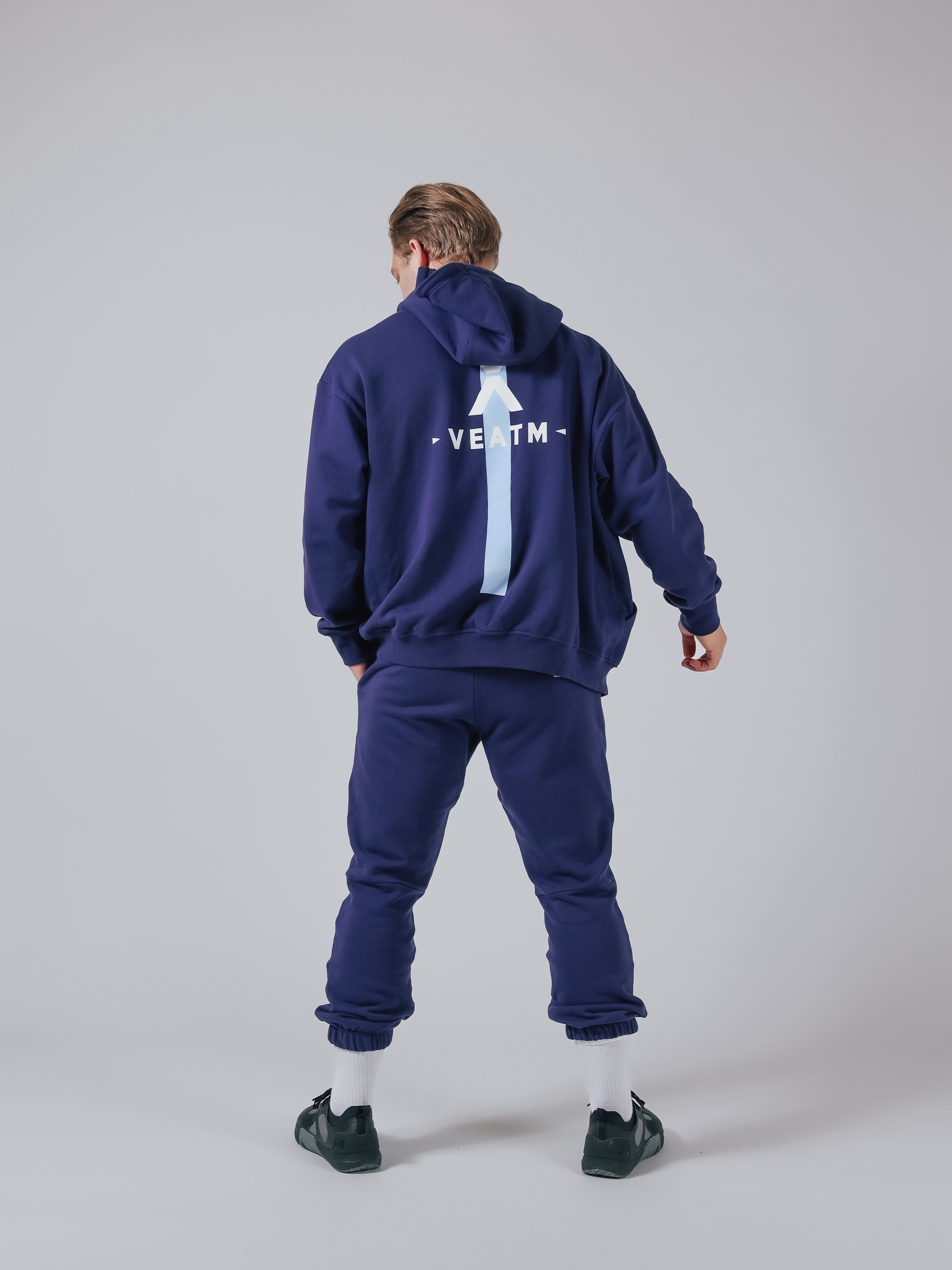 SWEAT FULL ZIP HOODIE【NAVY】