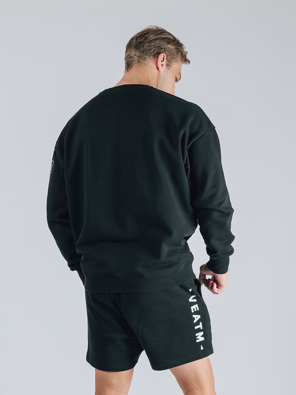 SWEAT CREW NECK PULLOVER【BLACK】
