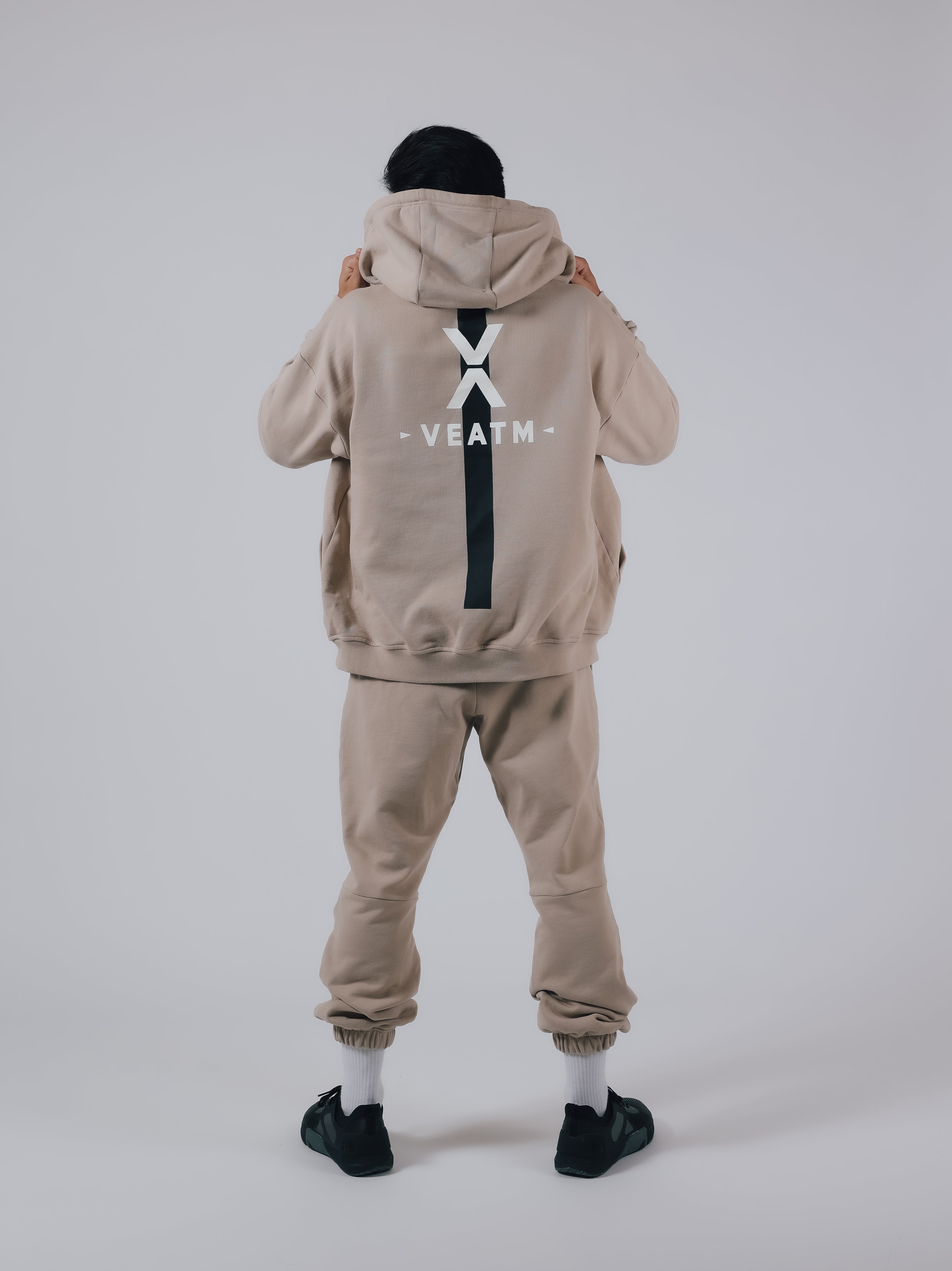 SWEAT FULL ZIP HOODIE【BEIGE】