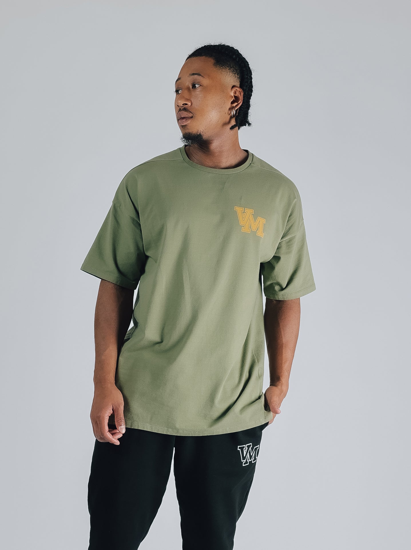 SHORT SLEEVE BIG T-SHIRT【KHAKI】