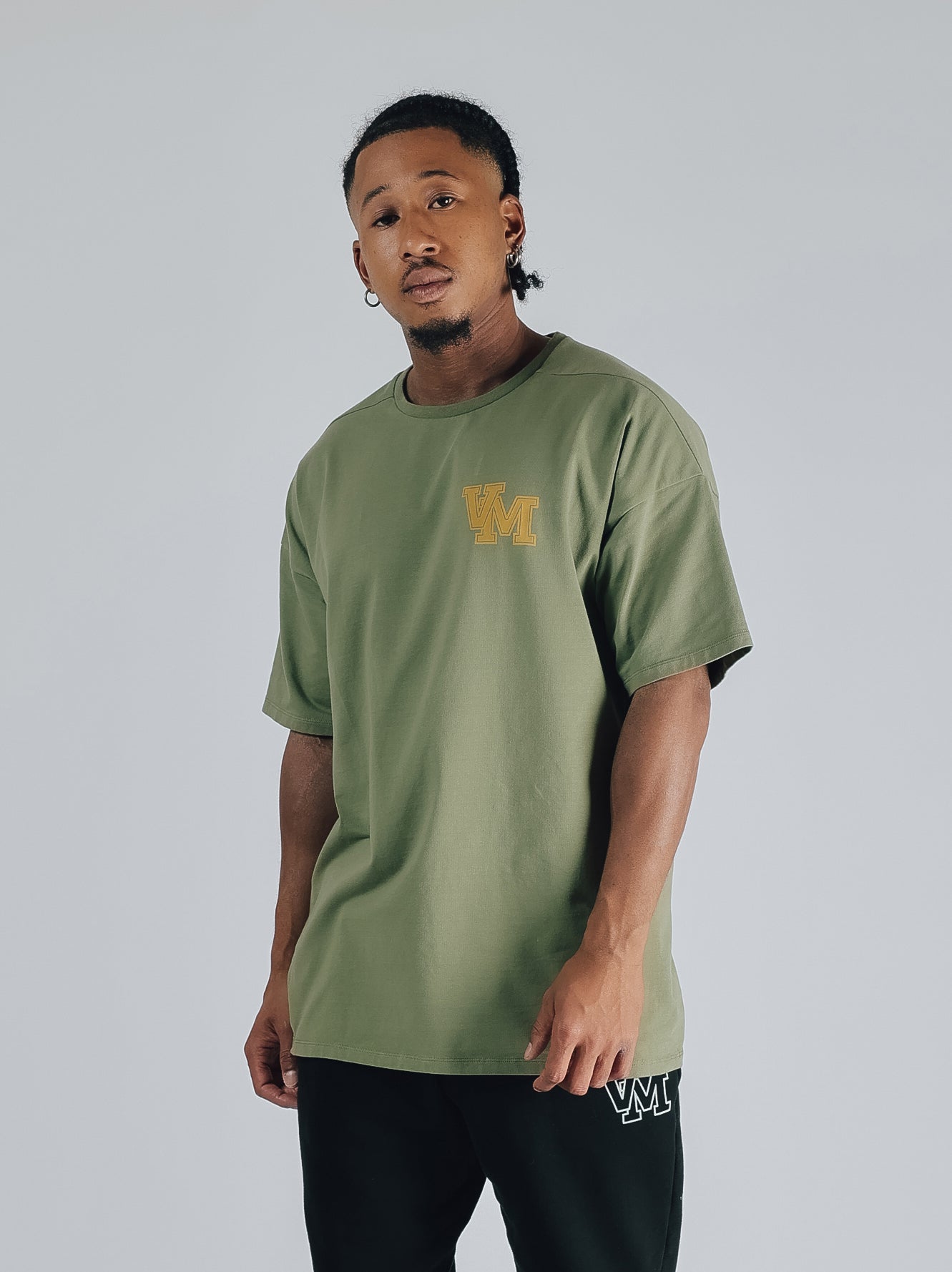 SHORT SLEEVE BIG T-SHIRT【KHAKI】