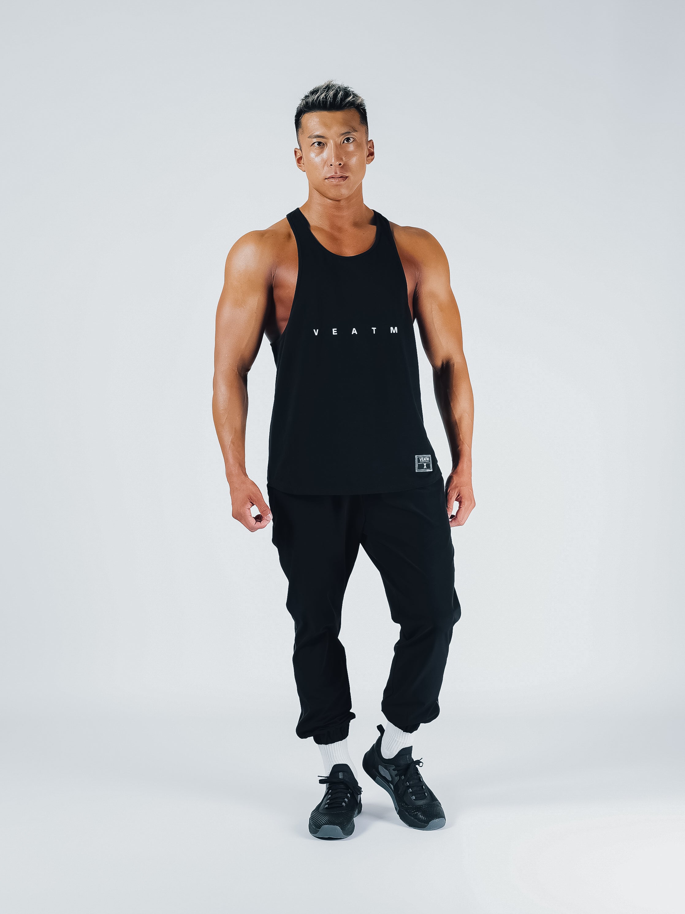 YBACK TANK TOP【BLACK】