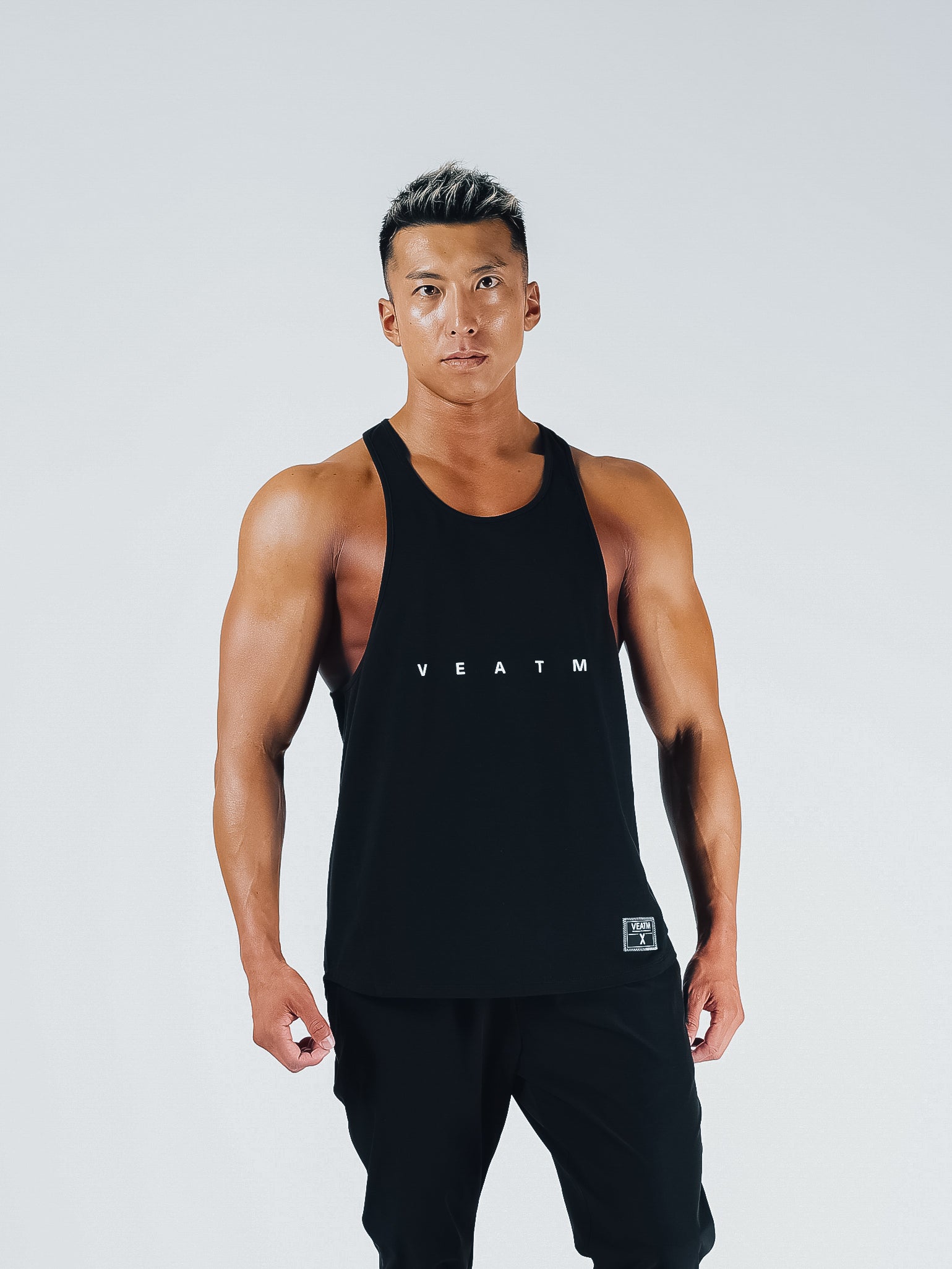 YBACK TANK TOP【BLACK】