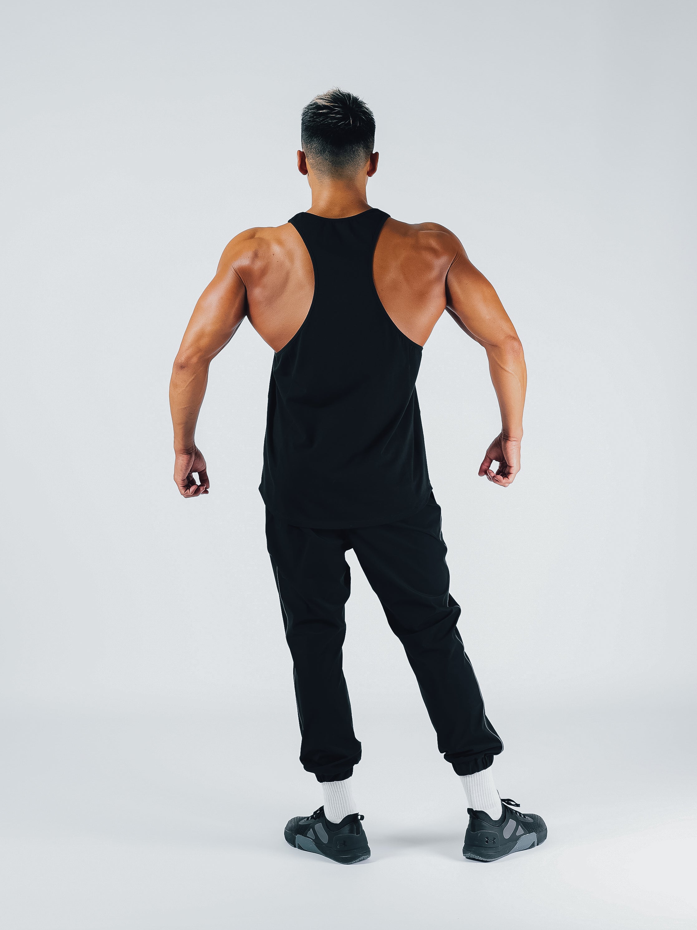 YBACK TANK TOP【BLACK】
