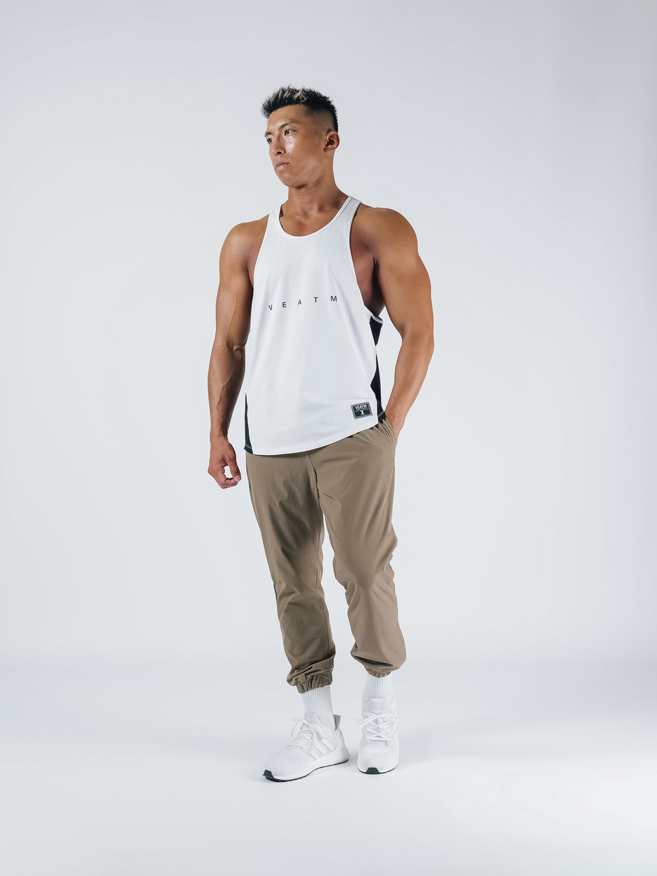 YBACK TANK TOP【OFF WHITE】