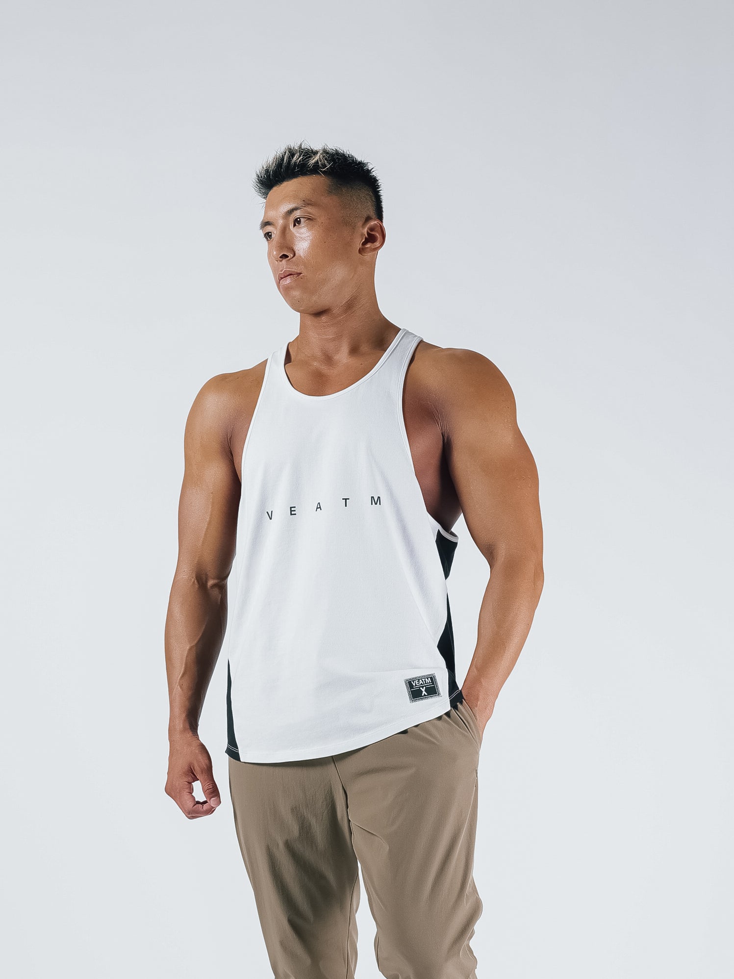 YBACK TANK TOP【OFF WHITE】