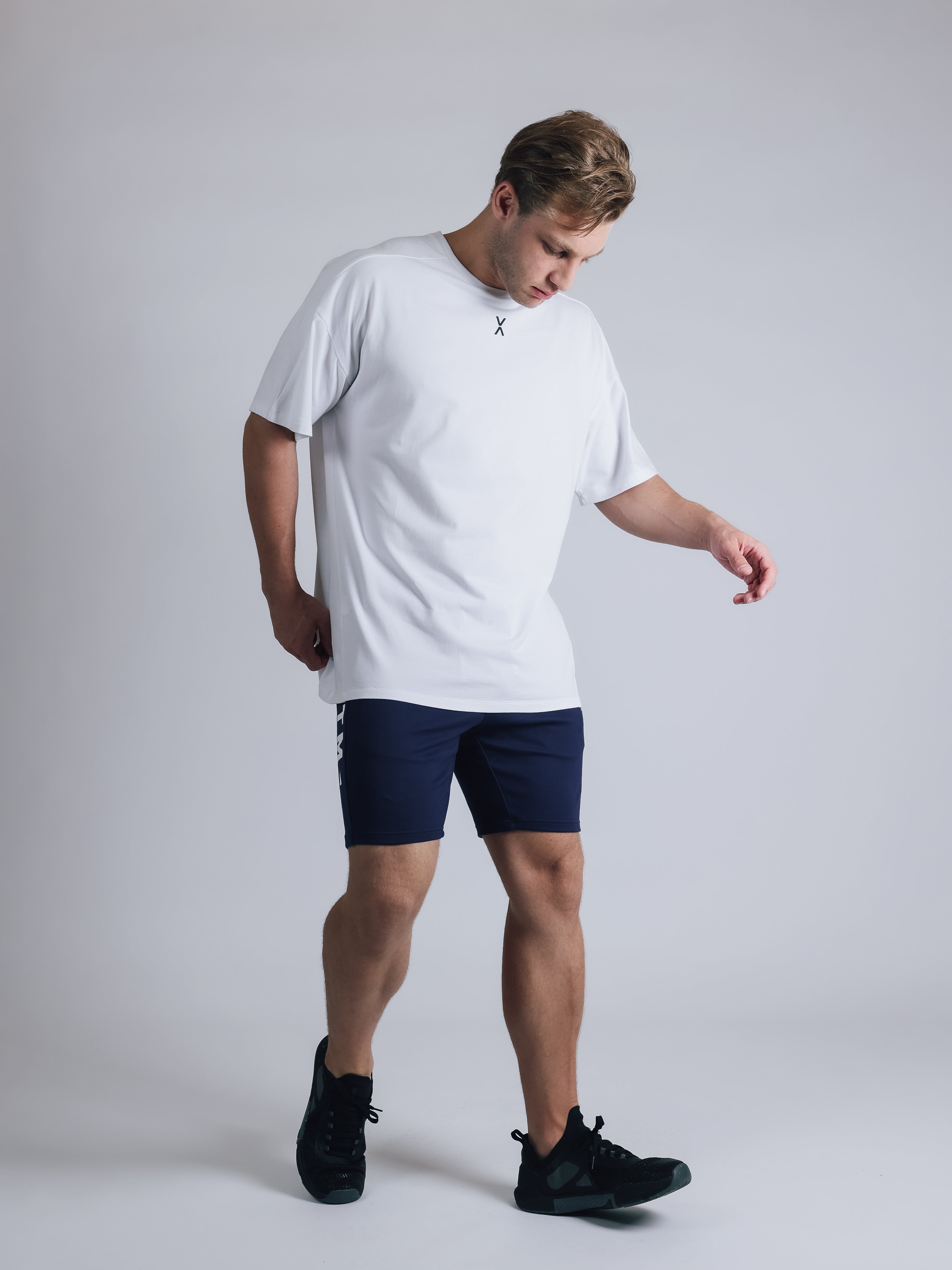 BACK LOGO SHORT SLEEVE BIG T-SHIRT【OFF WHITE】