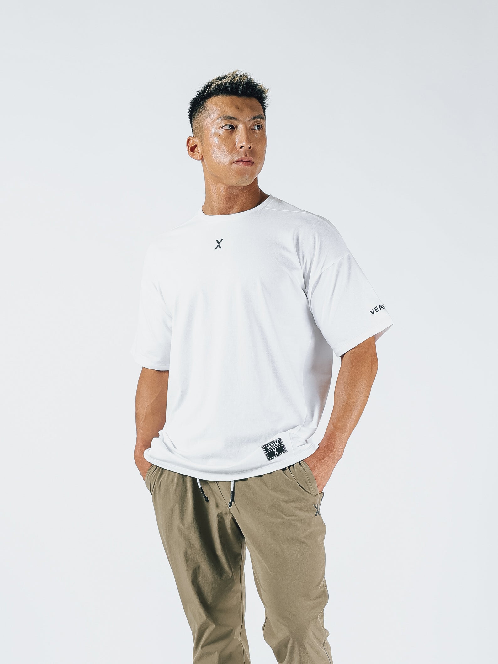 SHORT SLEEVE BIG T-SHIRT【OFF WHITE】