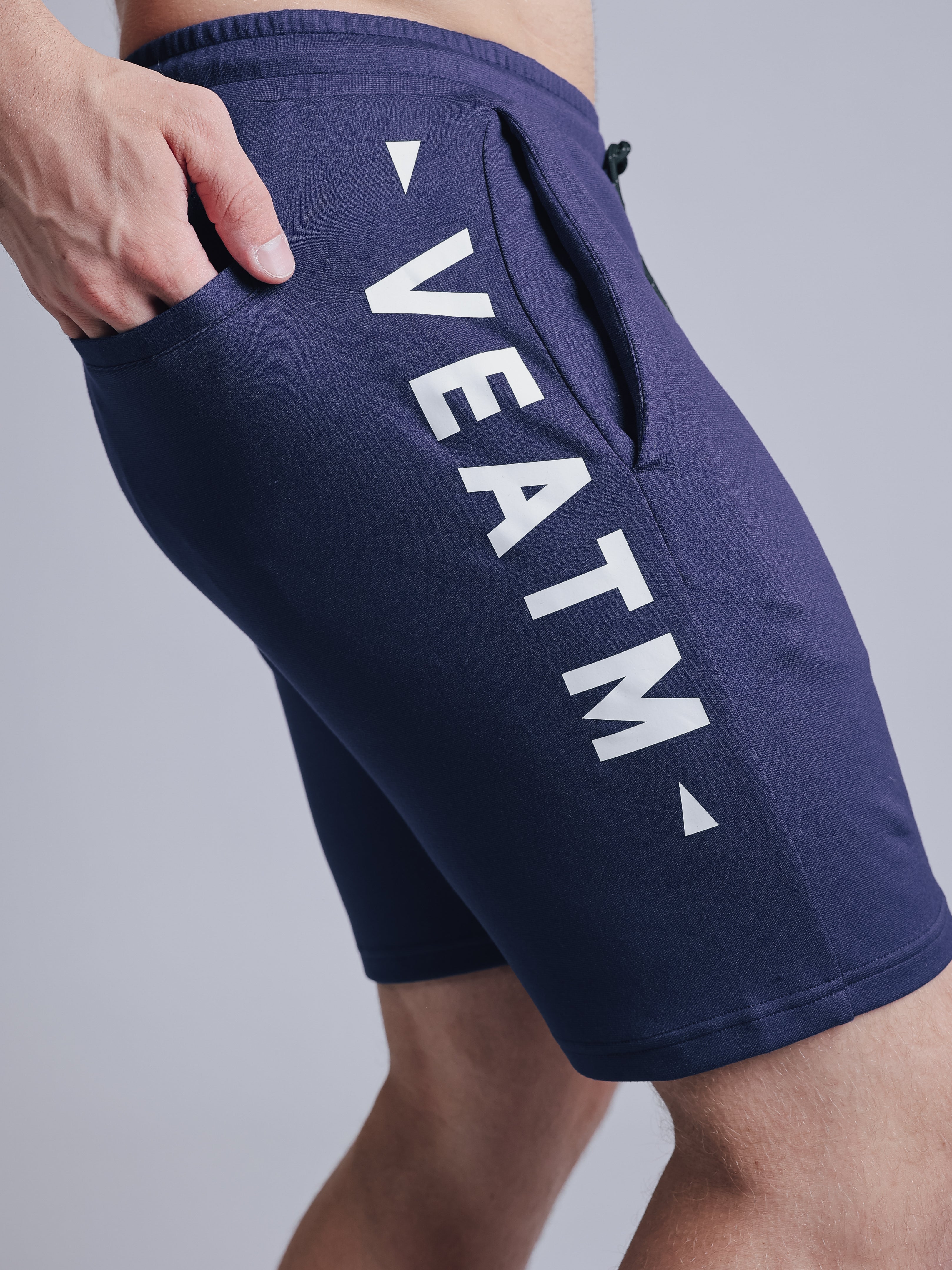 WARM UP STRETCH SHORT PANTS【NAVY】