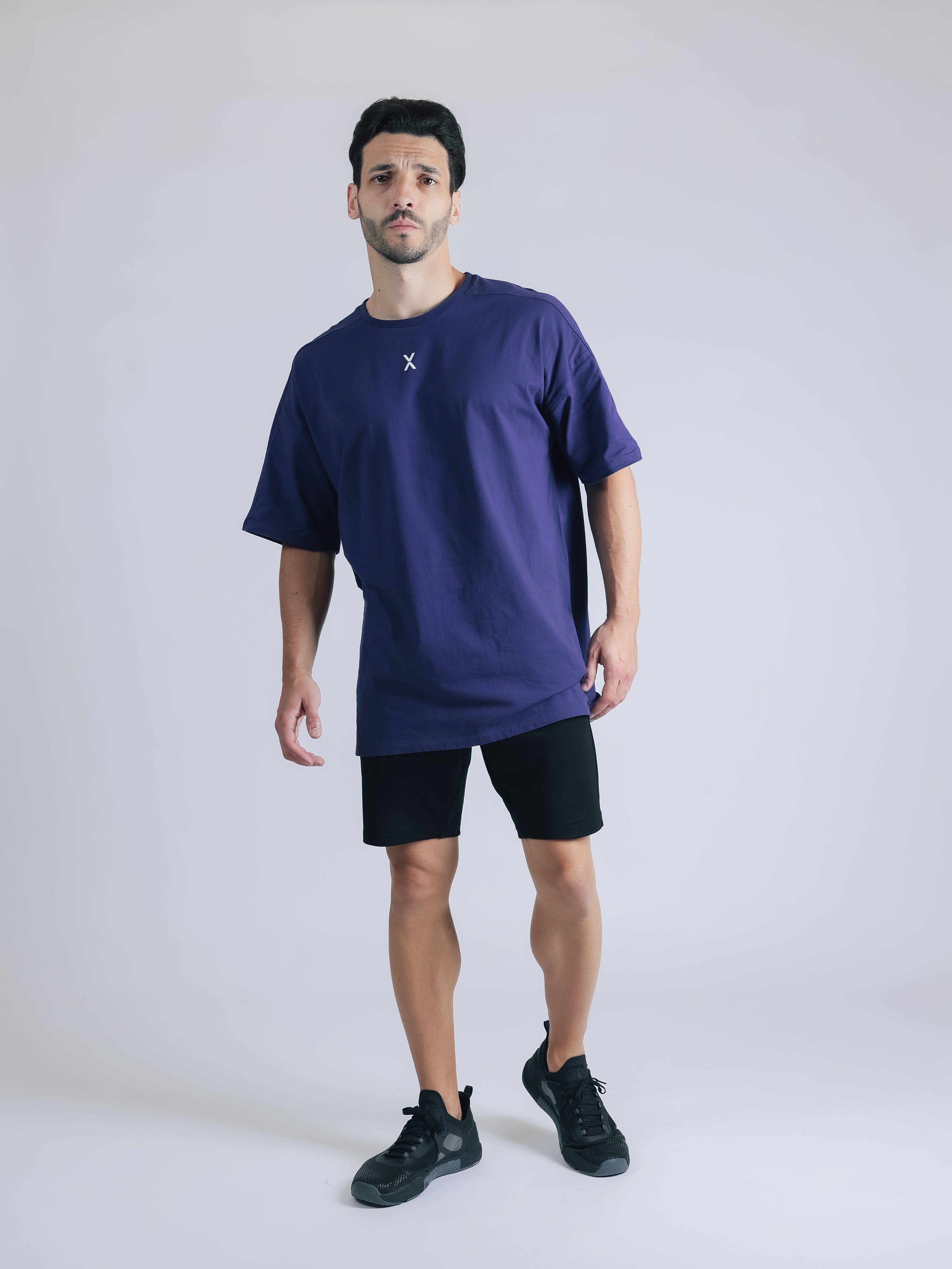 BACK LOGO SHORT SLEEVE BIG T-SHIRT【NAVY】