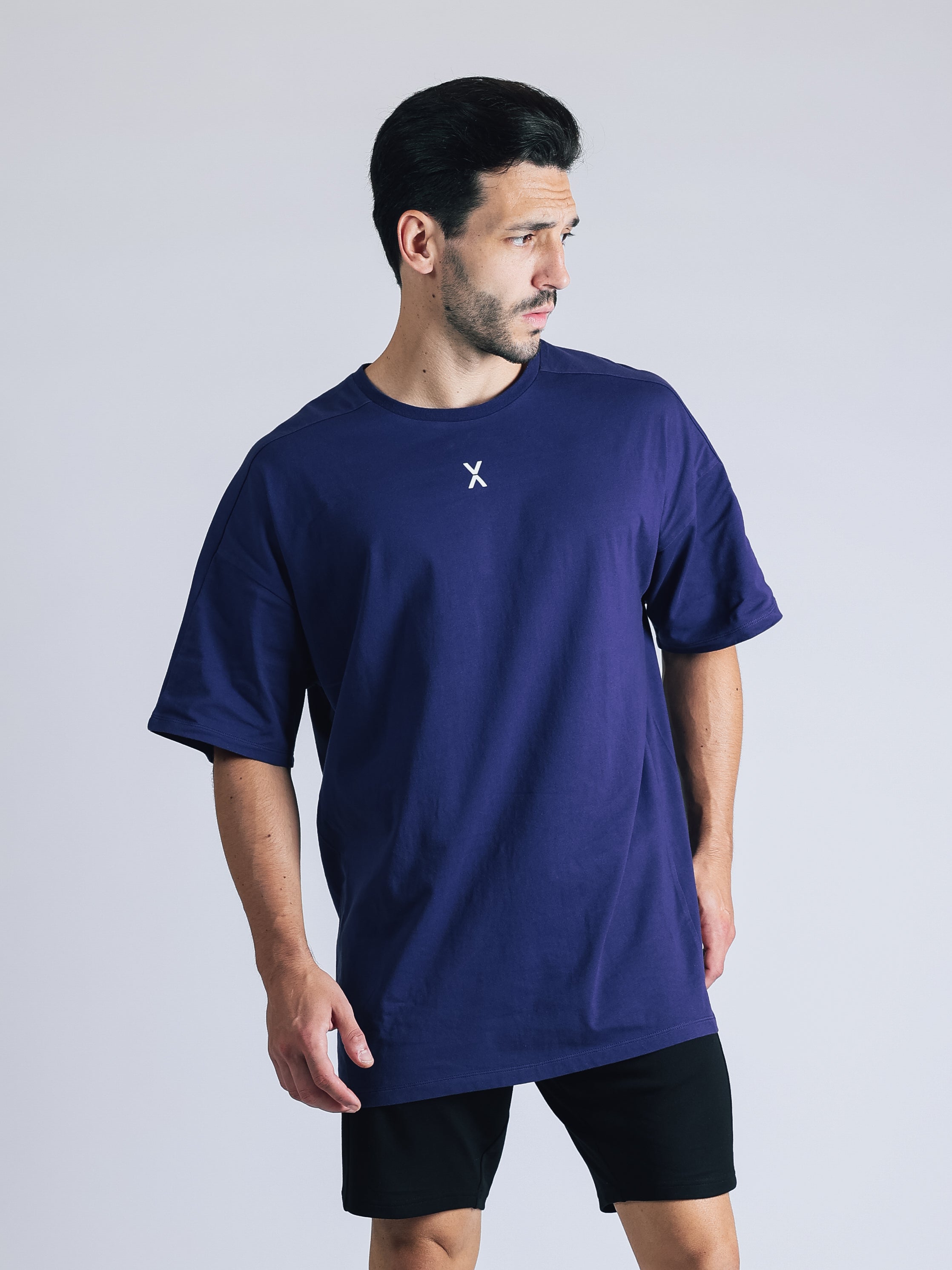 BACK LOGO SHORT SLEEVE BIG T-SHIRT【NAVY】