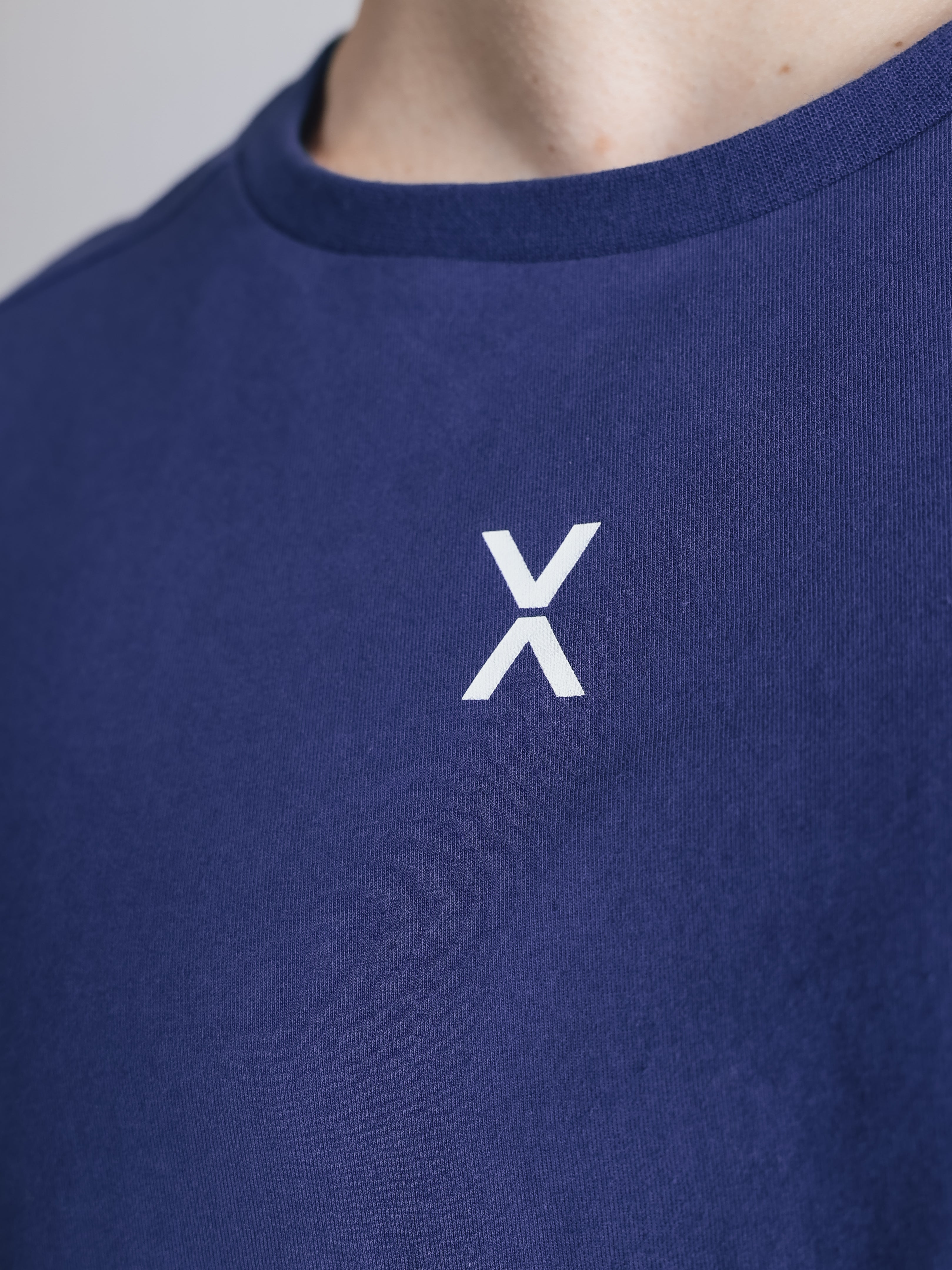 BACK LOGO SHORT SLEEVE BIG T-SHIRT【NAVY】