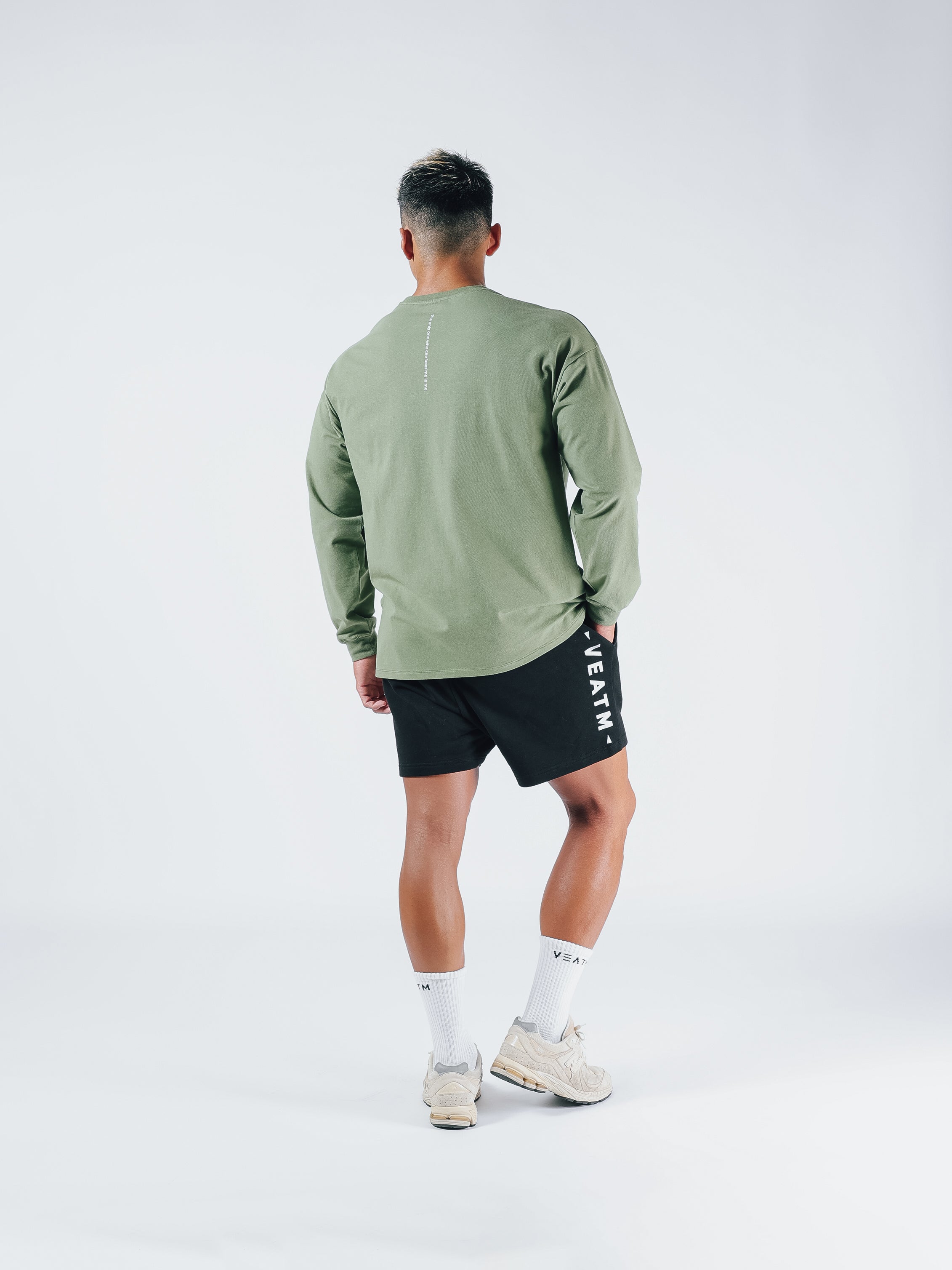 LONG SLEEVE BIG T-SHIRT【KHAKI】