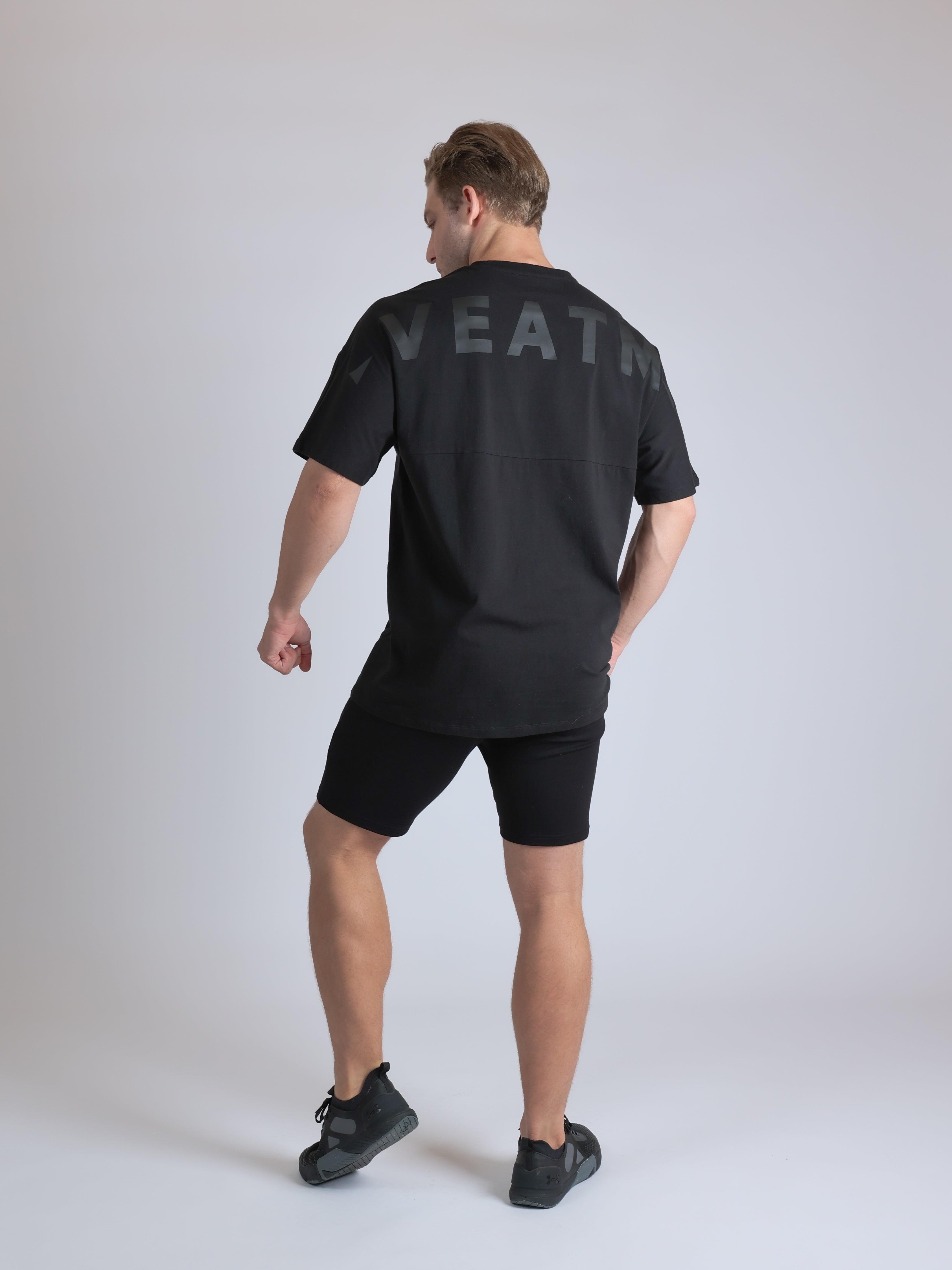BACK LOGO SHORT SLEEVE BIG T-SHIRT【BLACK】