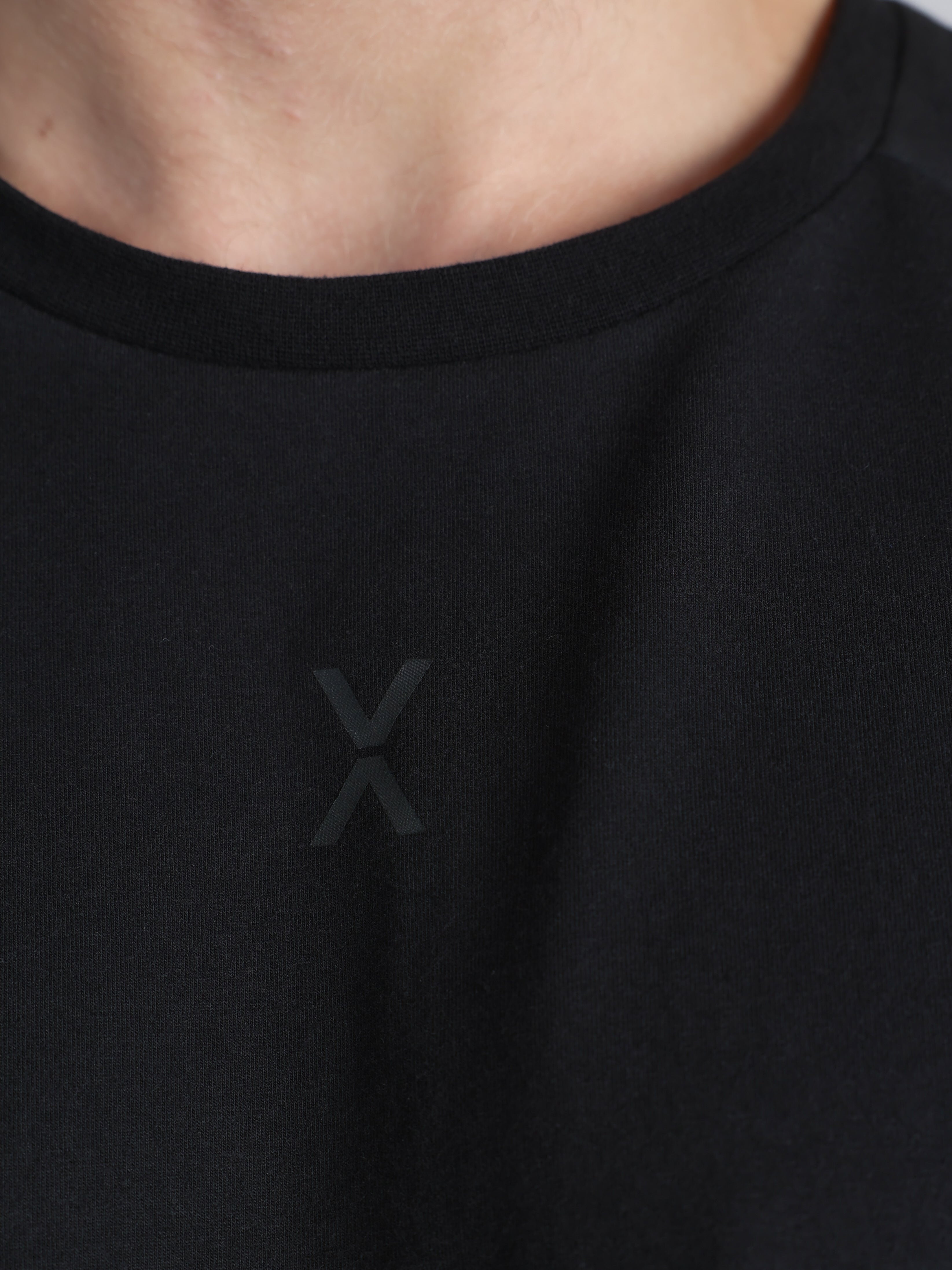 BACK LOGO SHORT SLEEVE BIG T-SHIRT【BLACK】