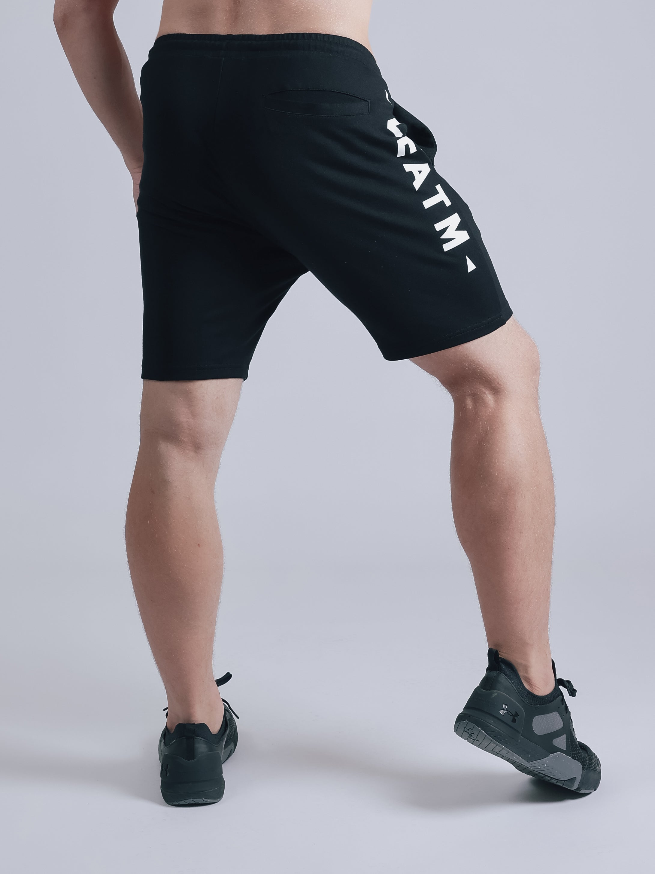 WARM UP STRETCH SHORT PANTS【BLACK】