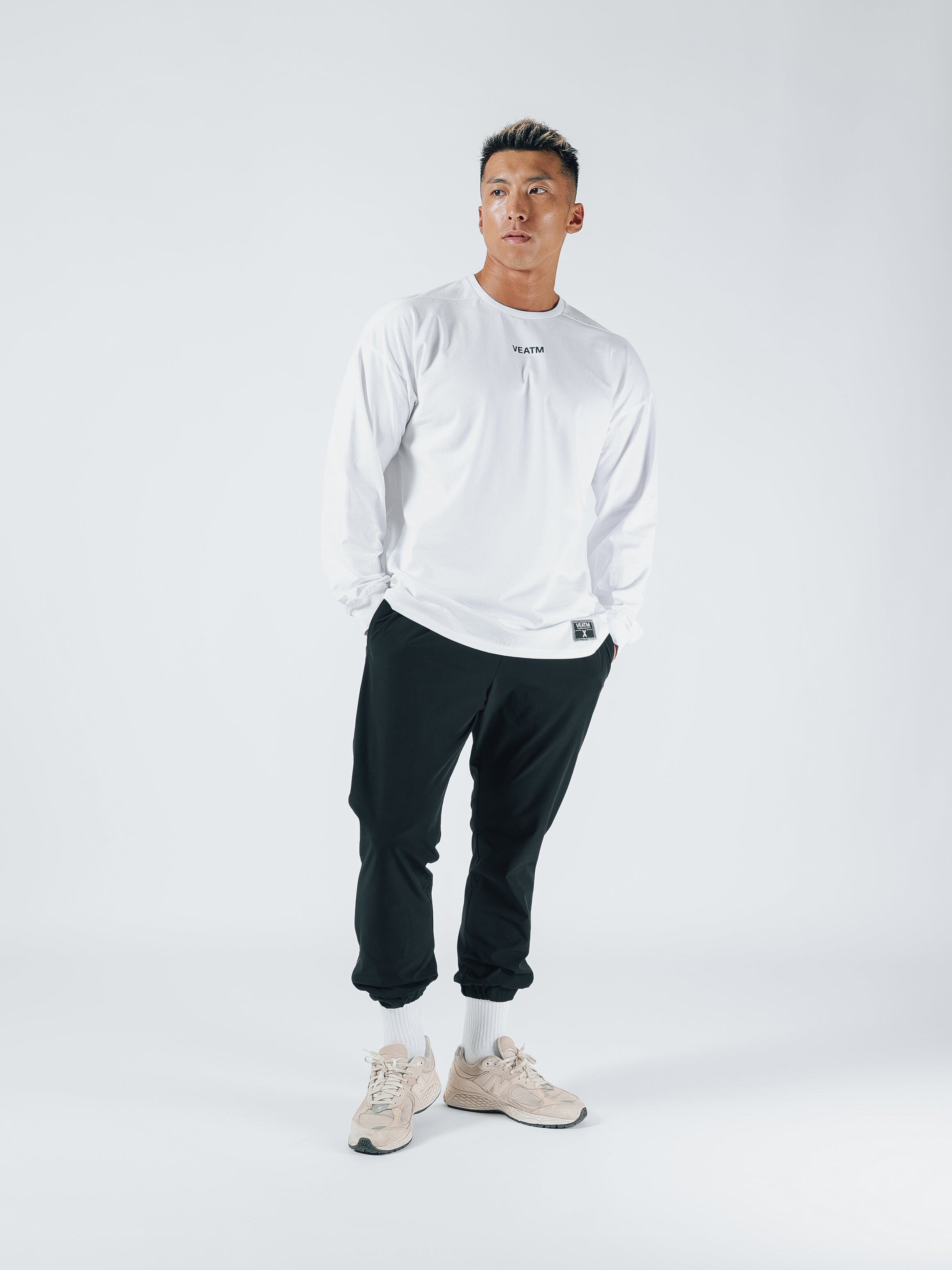 LONG SLEEVE BIG T-SHIRT【OFF WHITE】