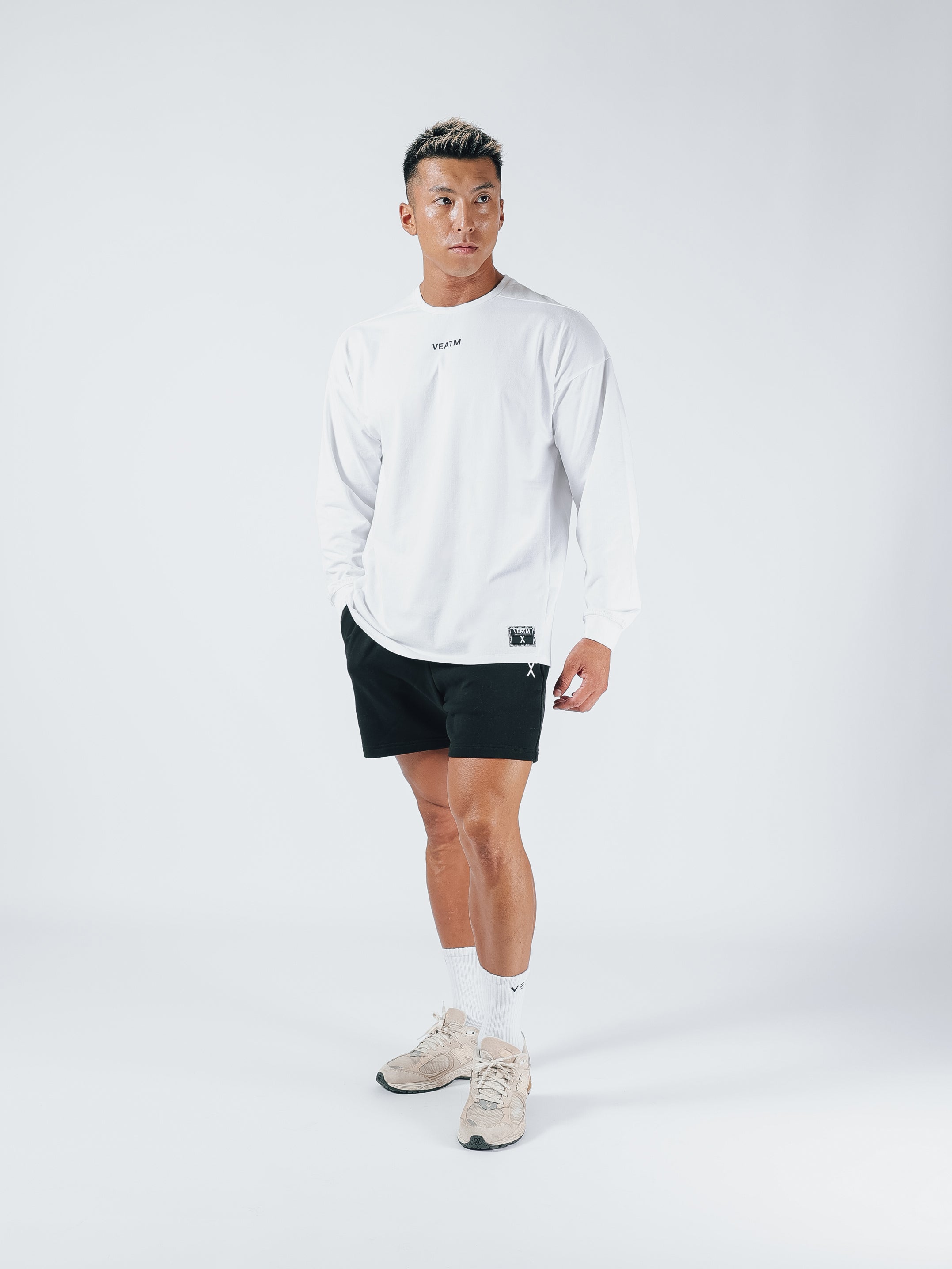 LONG SLEEVE BIG T-SHIRT【OFF WHITE】