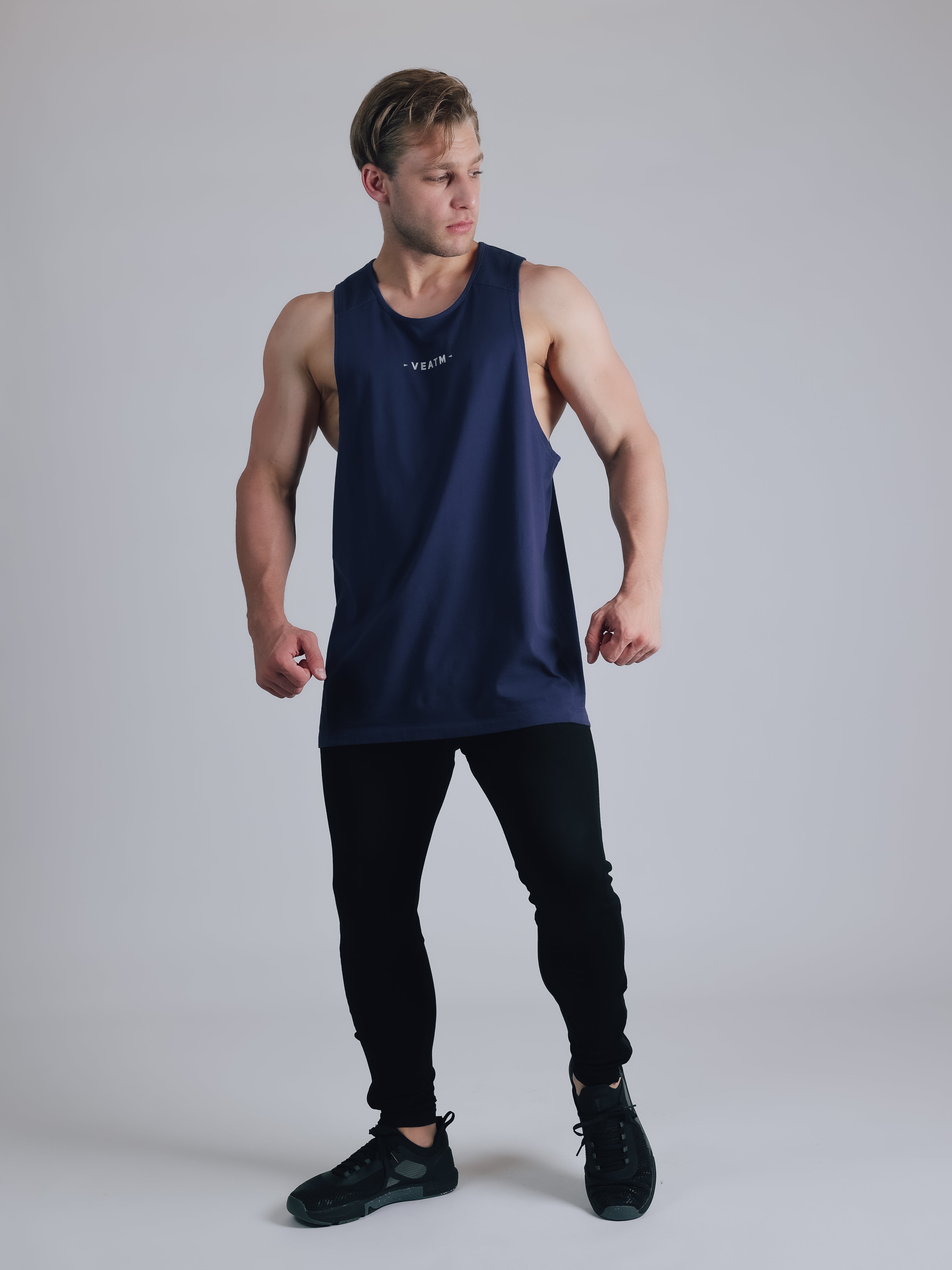 REGULAR TANK TOP【NAVY】