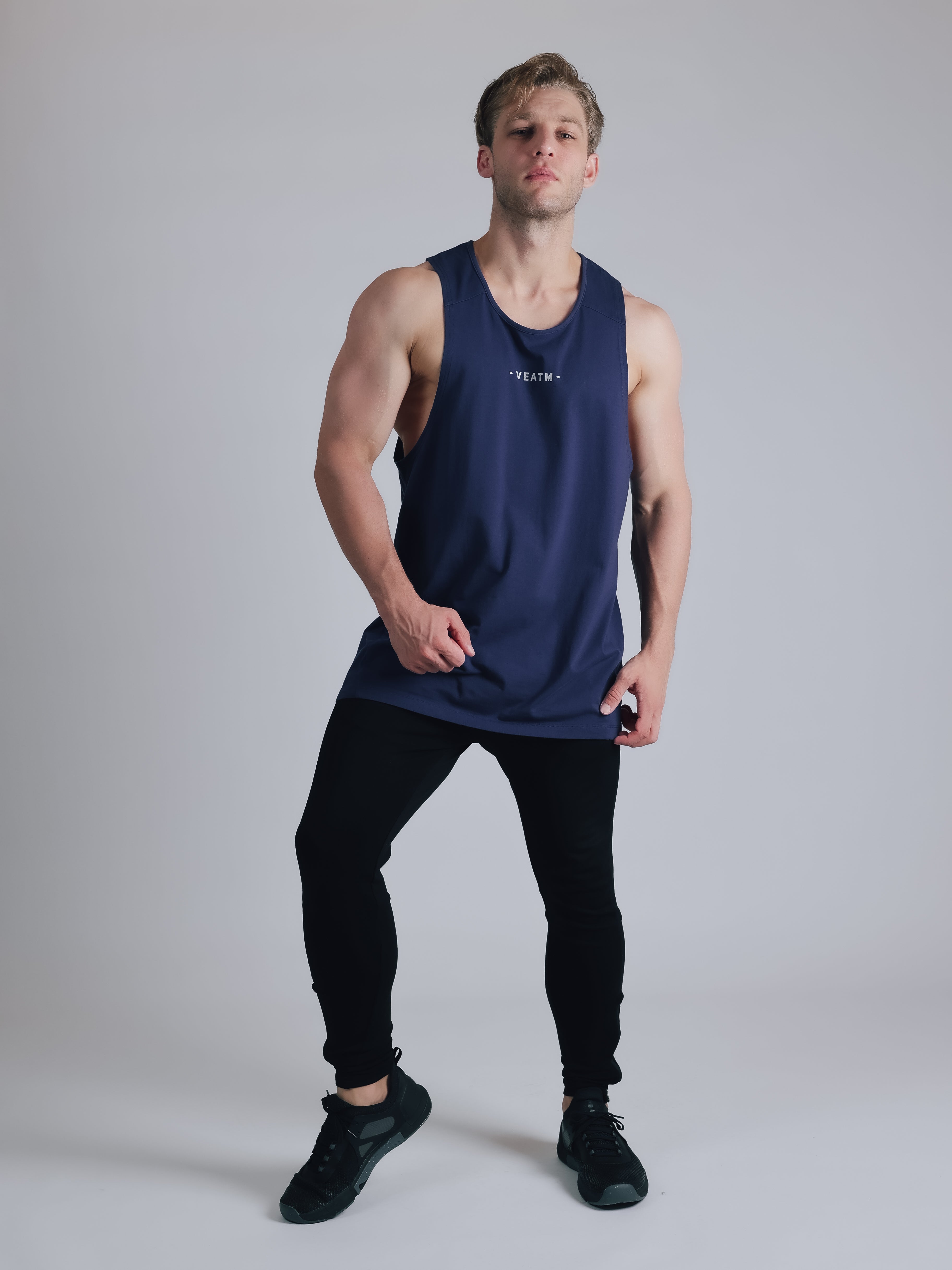 REGULAR TANK TOP【NAVY】