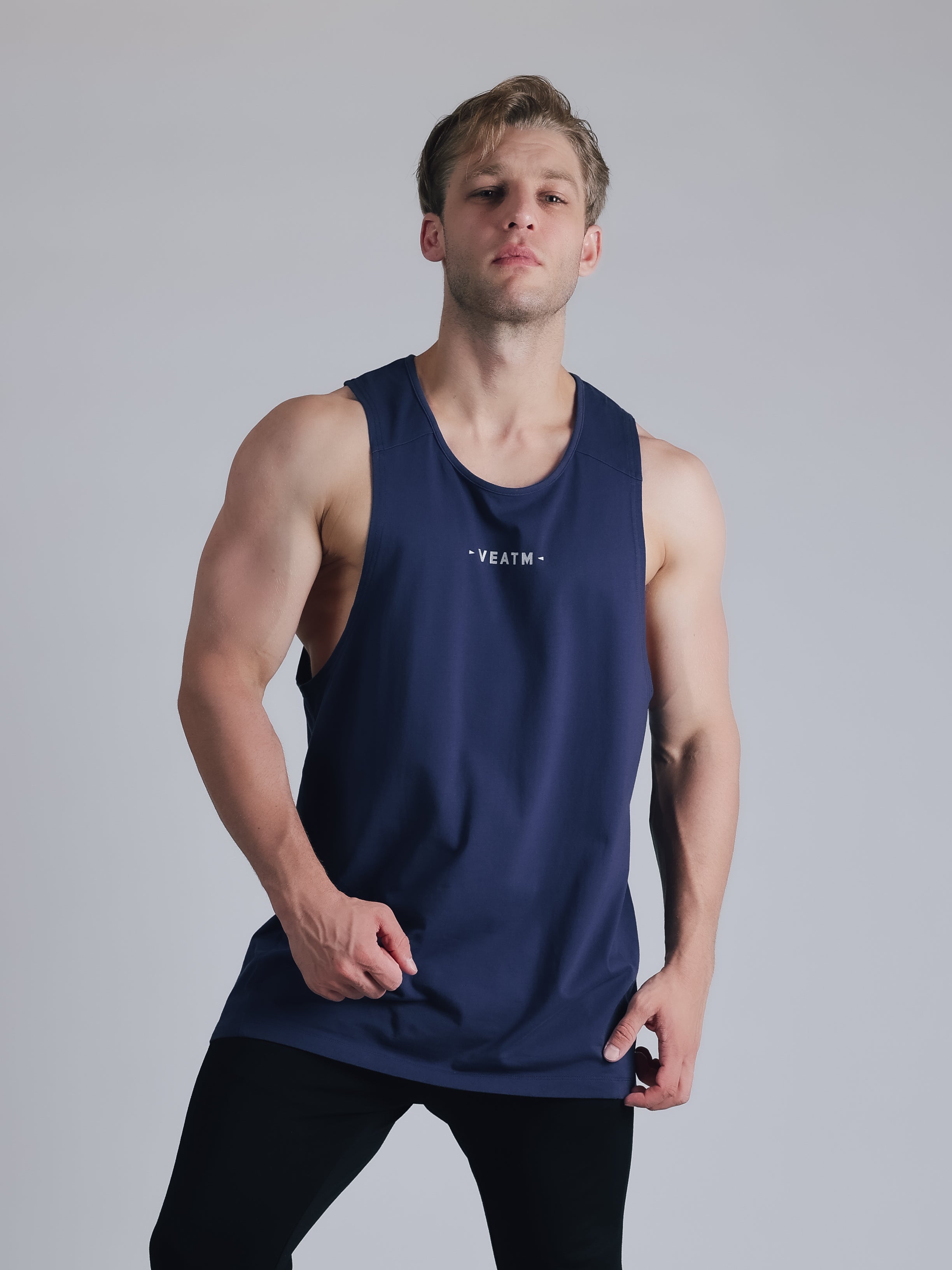 REGULAR TANK TOP【NAVY】