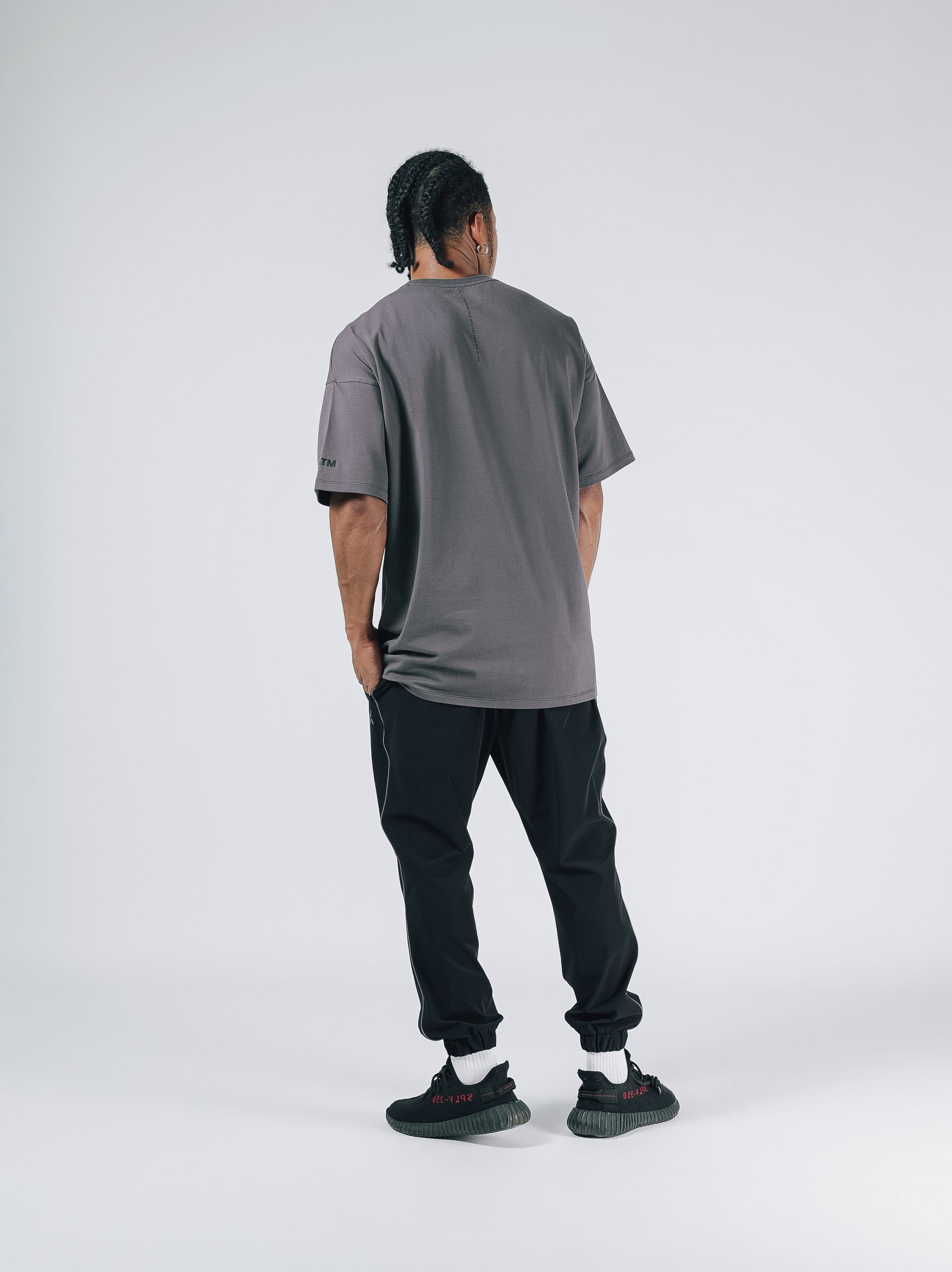 SHORT SLEEVE BIG T-SHIRT【CHARCOAL】