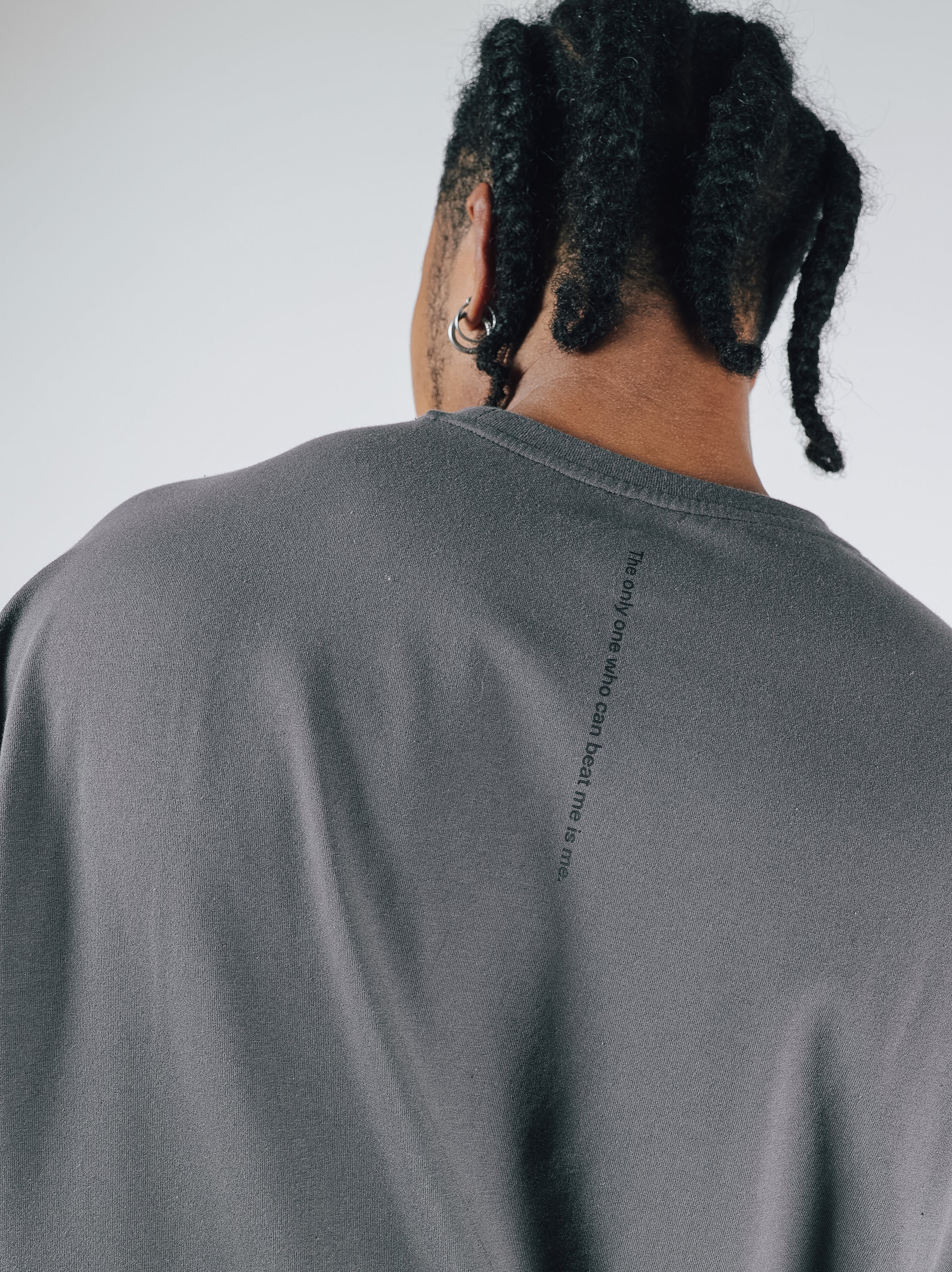 SHORT SLEEVE BIG T-SHIRT【CHARCOAL】