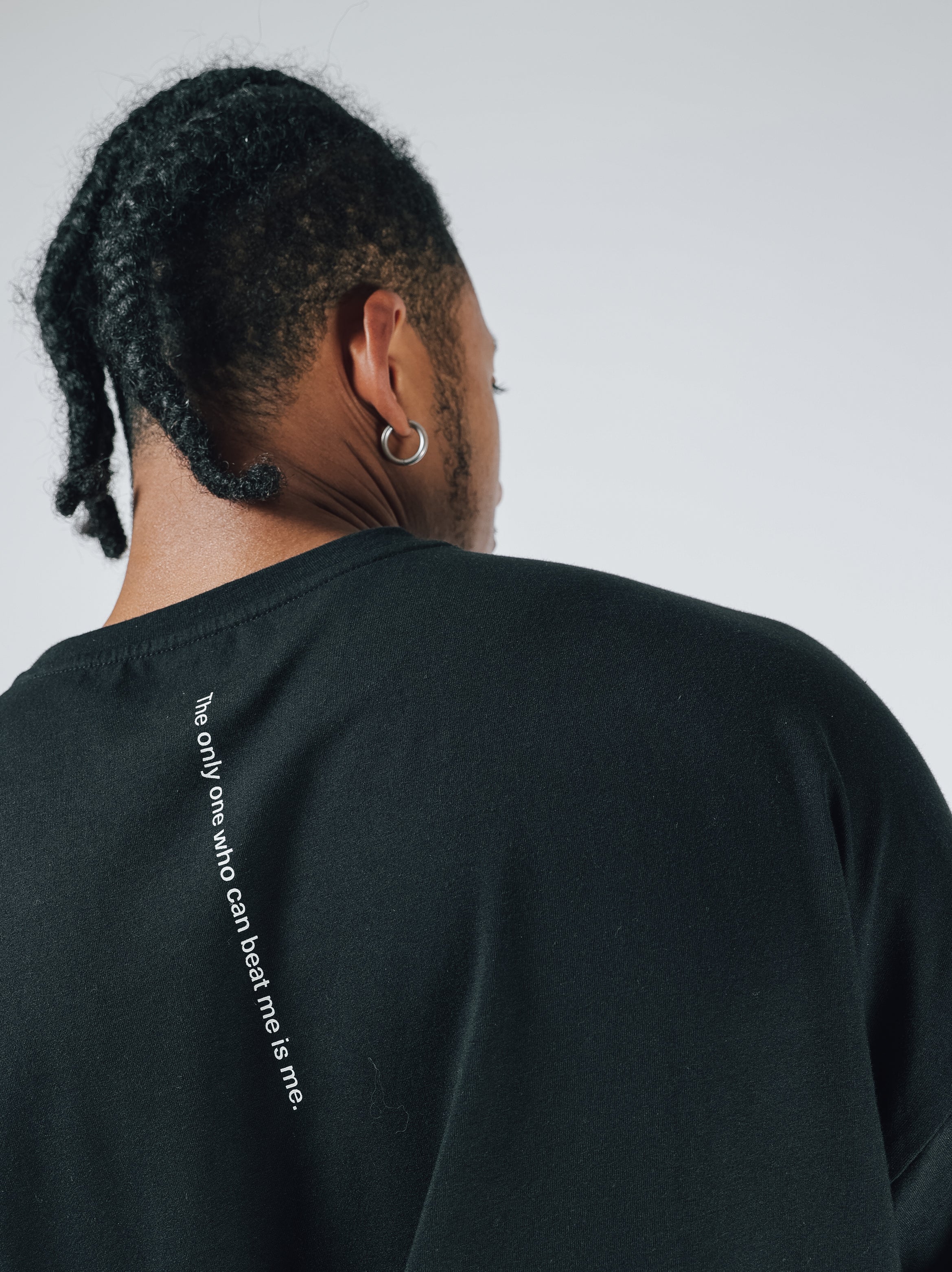 LONG SLEEVE BIG T-SHIRT【BLACK】
