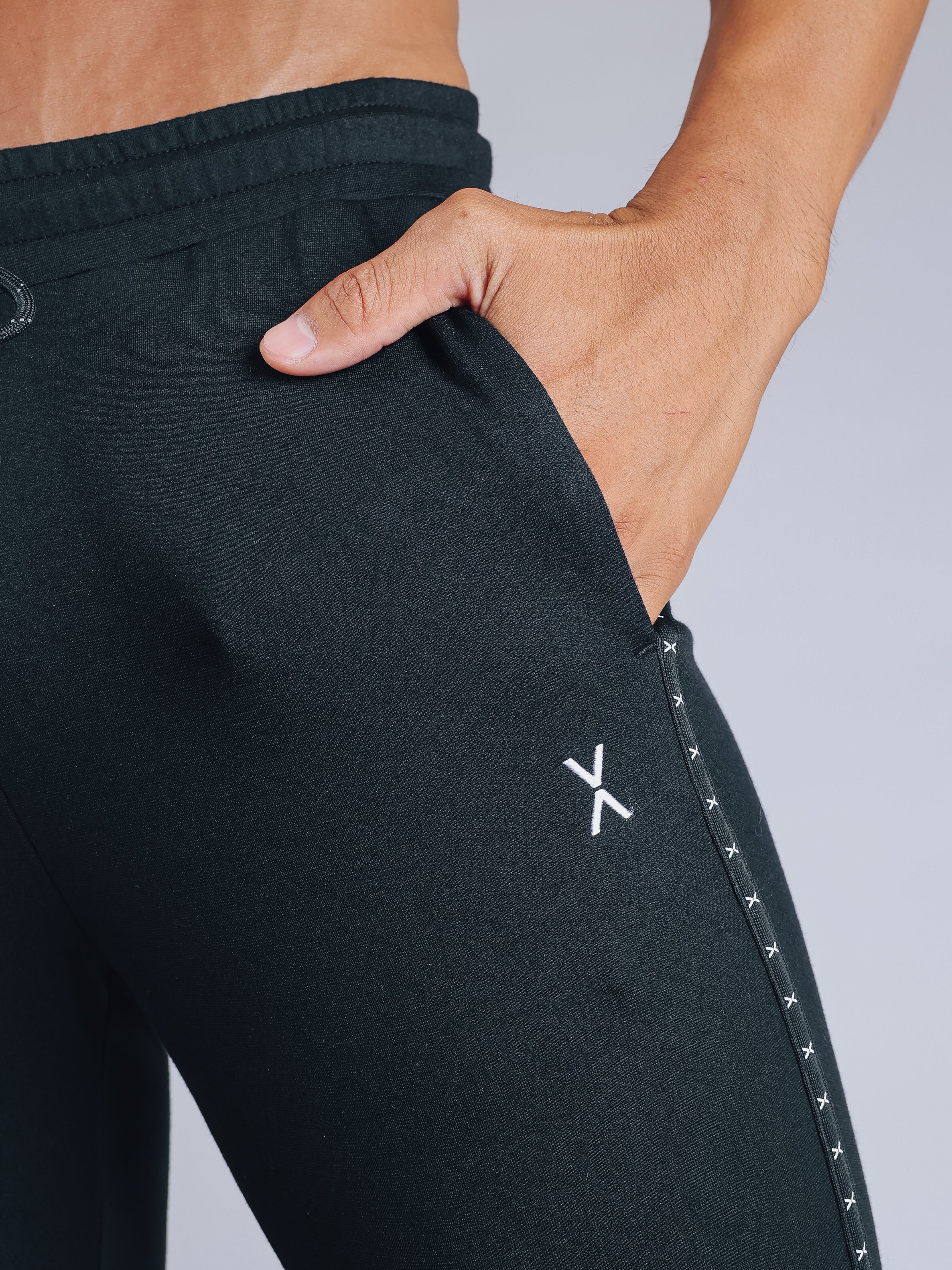 WARM UP STRETCH LONG PANTS【BLACK】
