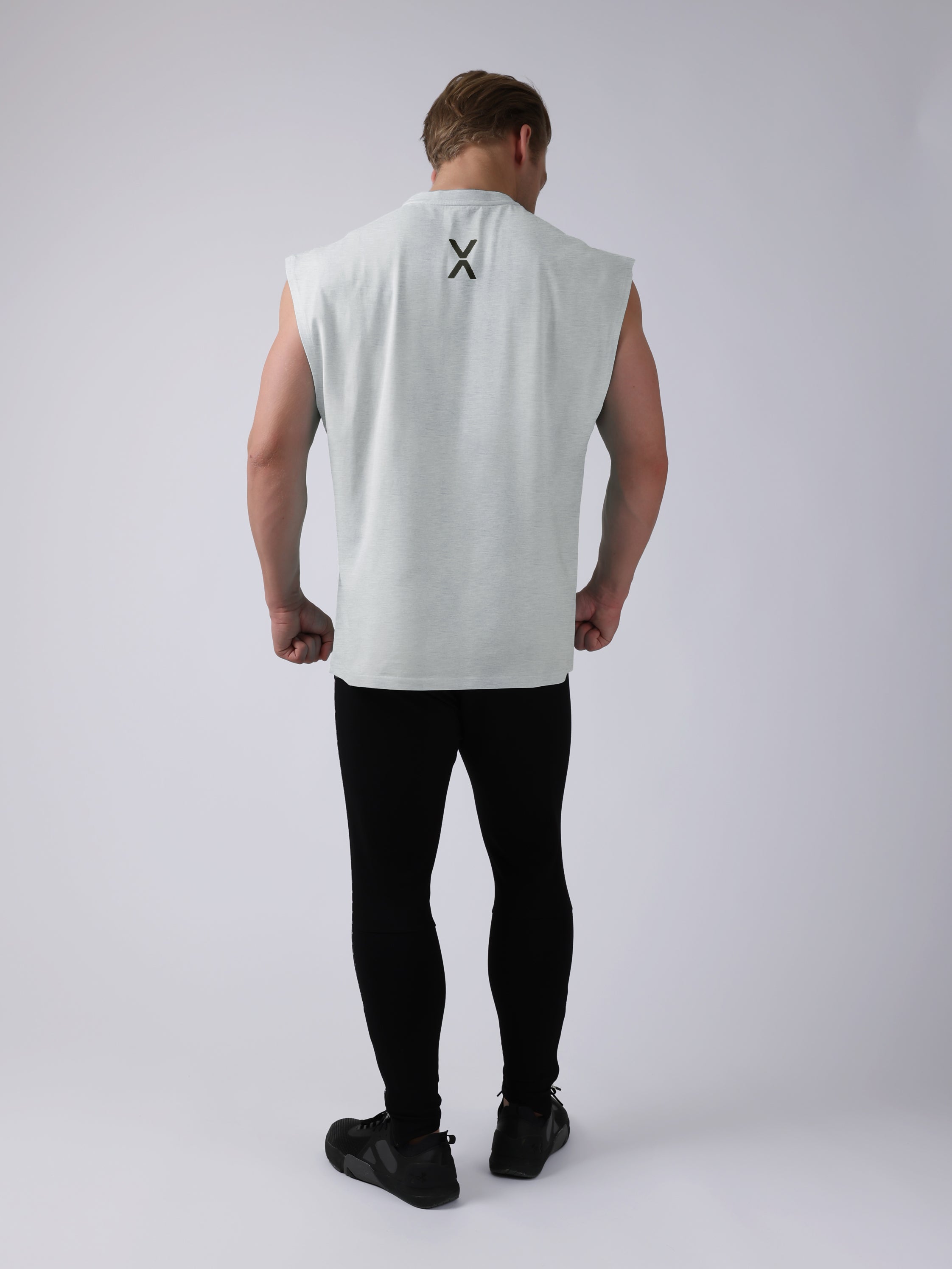 NO SLEEVE TOPS【LIGHT GRAY】