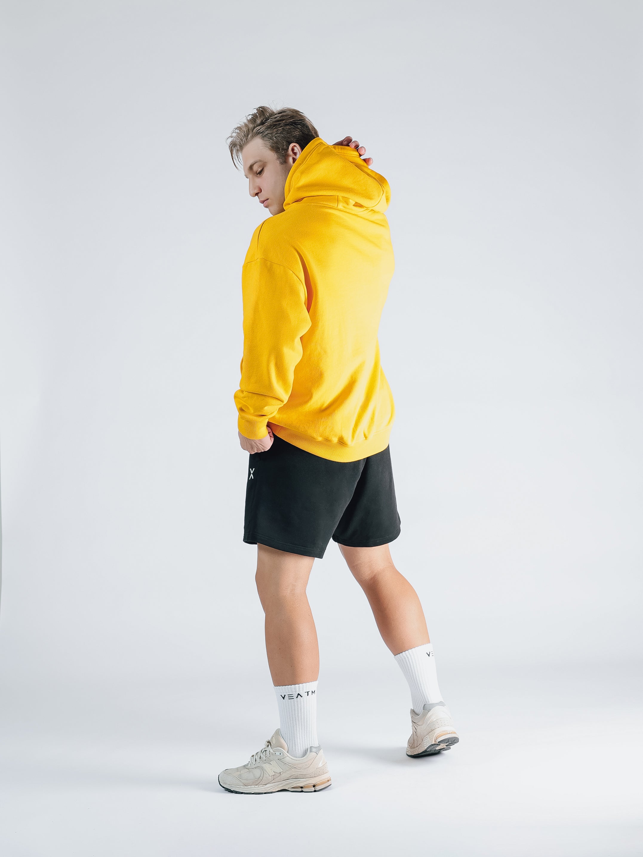 POWER HOUSE LOGO SWEAT HOODIE【YELLOW】