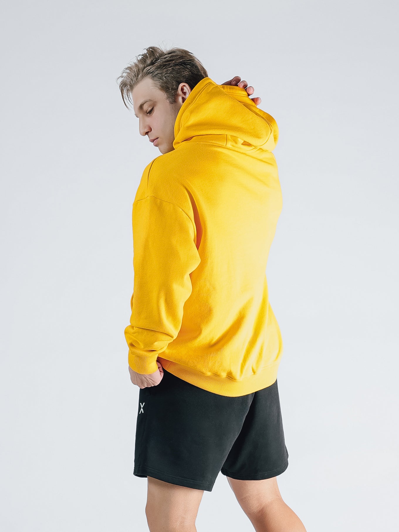 POWER HOUSE LOGO SWEAT HOODIE【YELLOW】